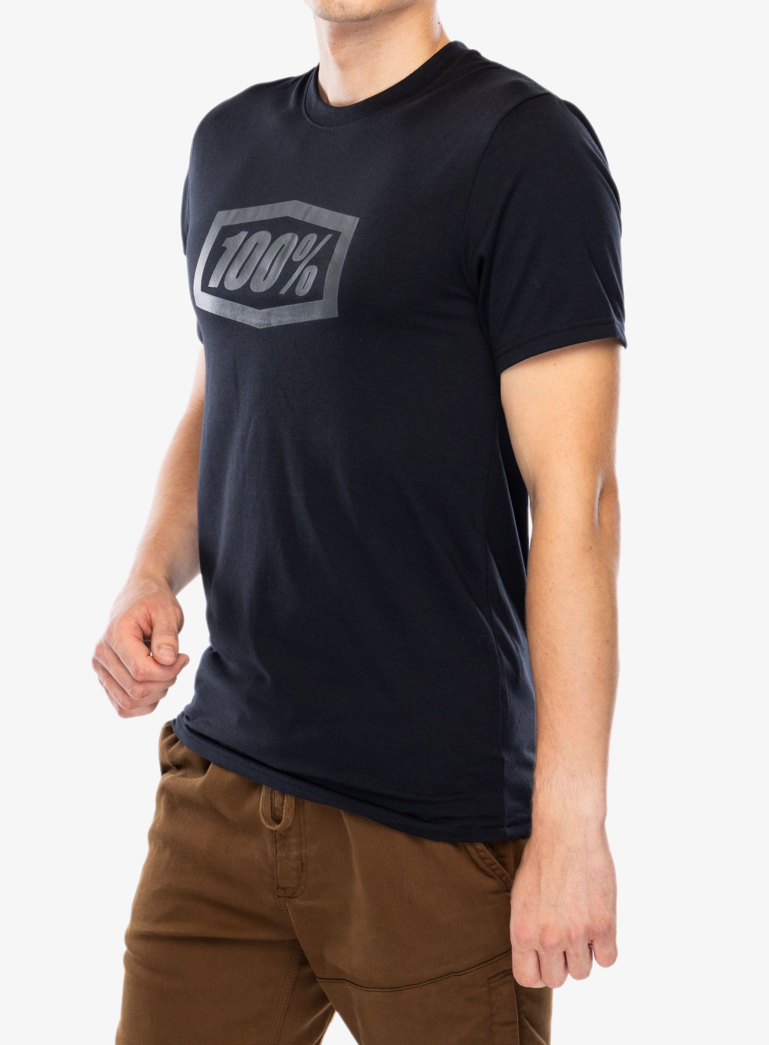 Tričko 100% Icon Tech SS - black