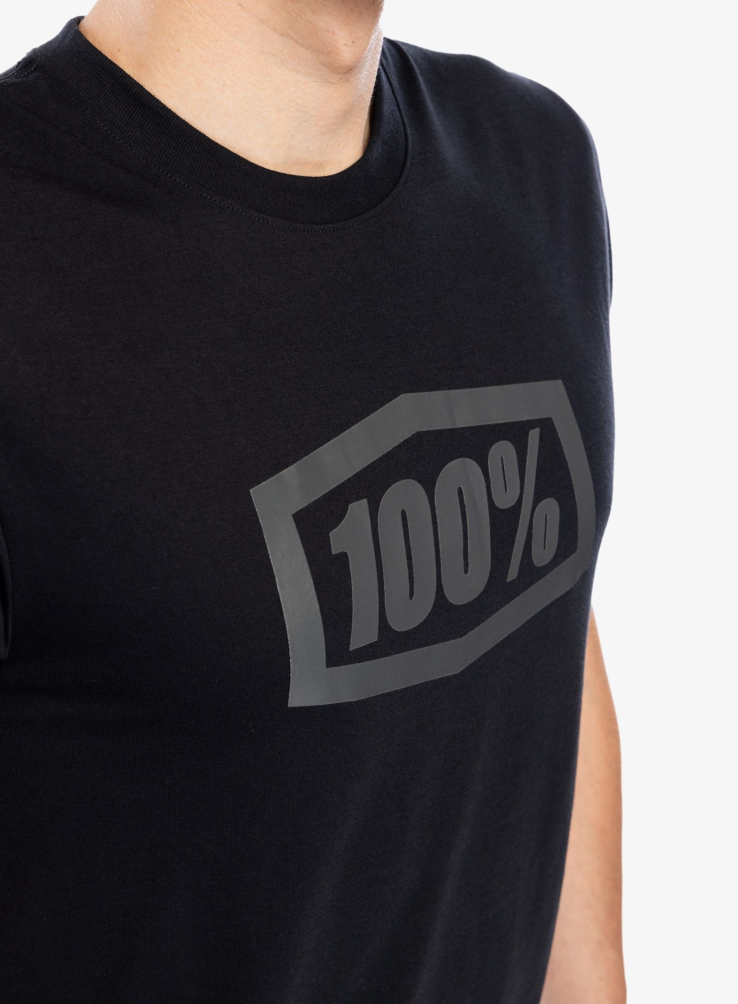 Tričko 100% Icon Tech SS - black
