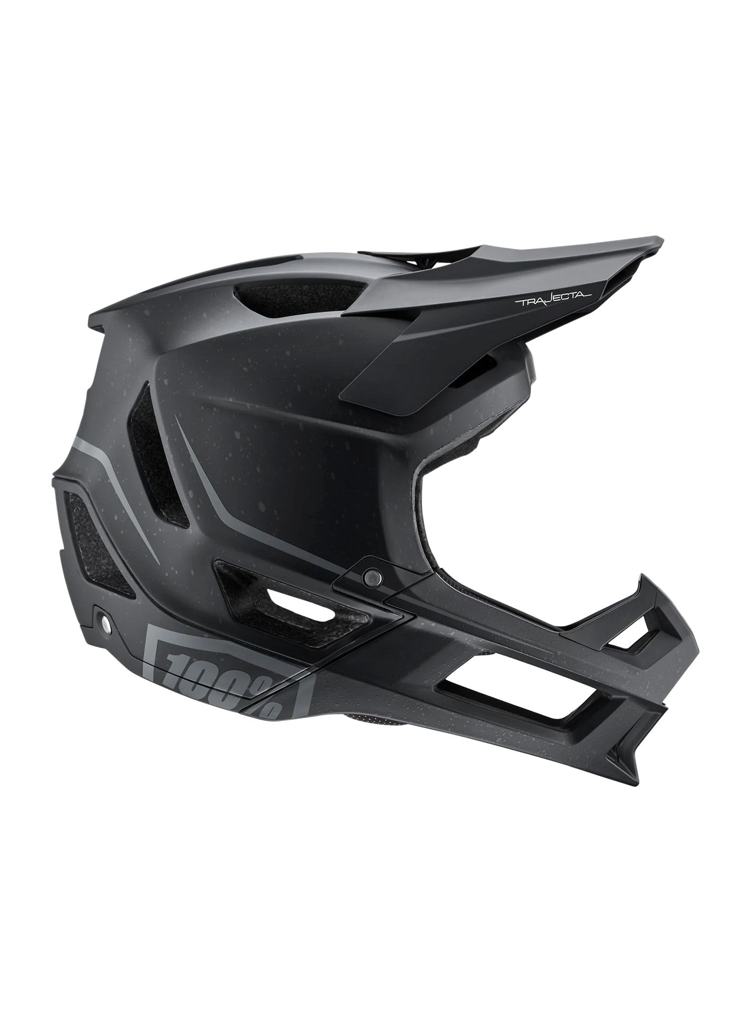 Enduro prilba 100% Trajecta Helmet - black
