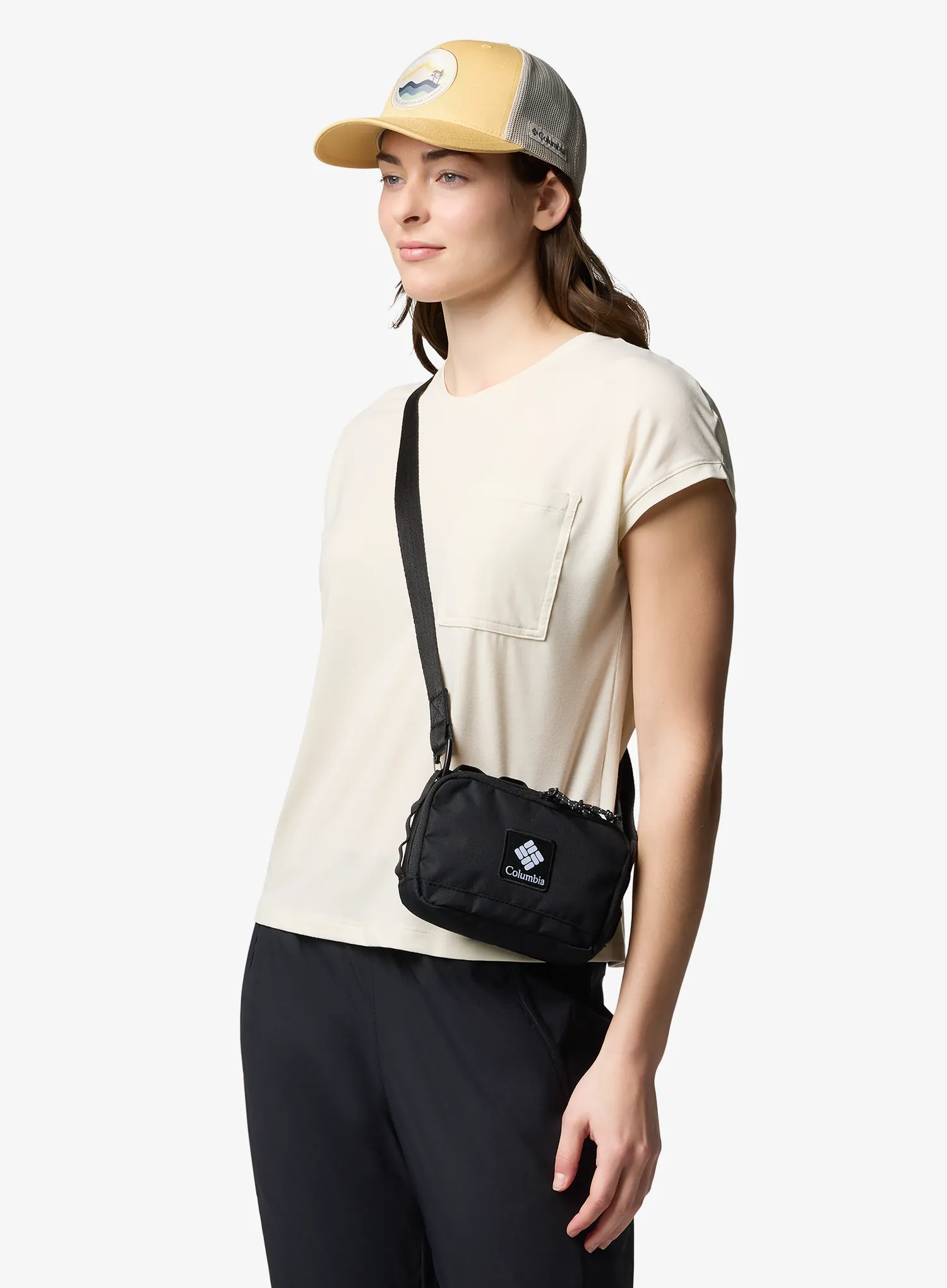 Vrecúško Columbia Trail Traveler Crossbody Bag - black