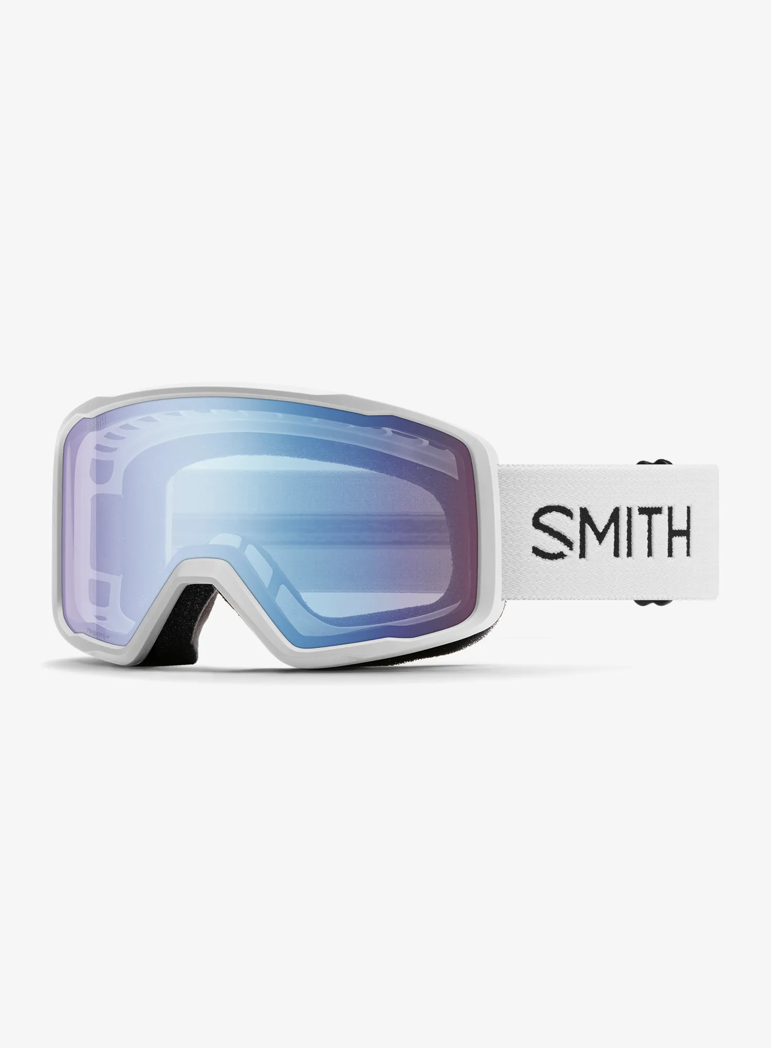 Lyžiarske okuliare Smith Tribute - white/blue sens mirror antifog