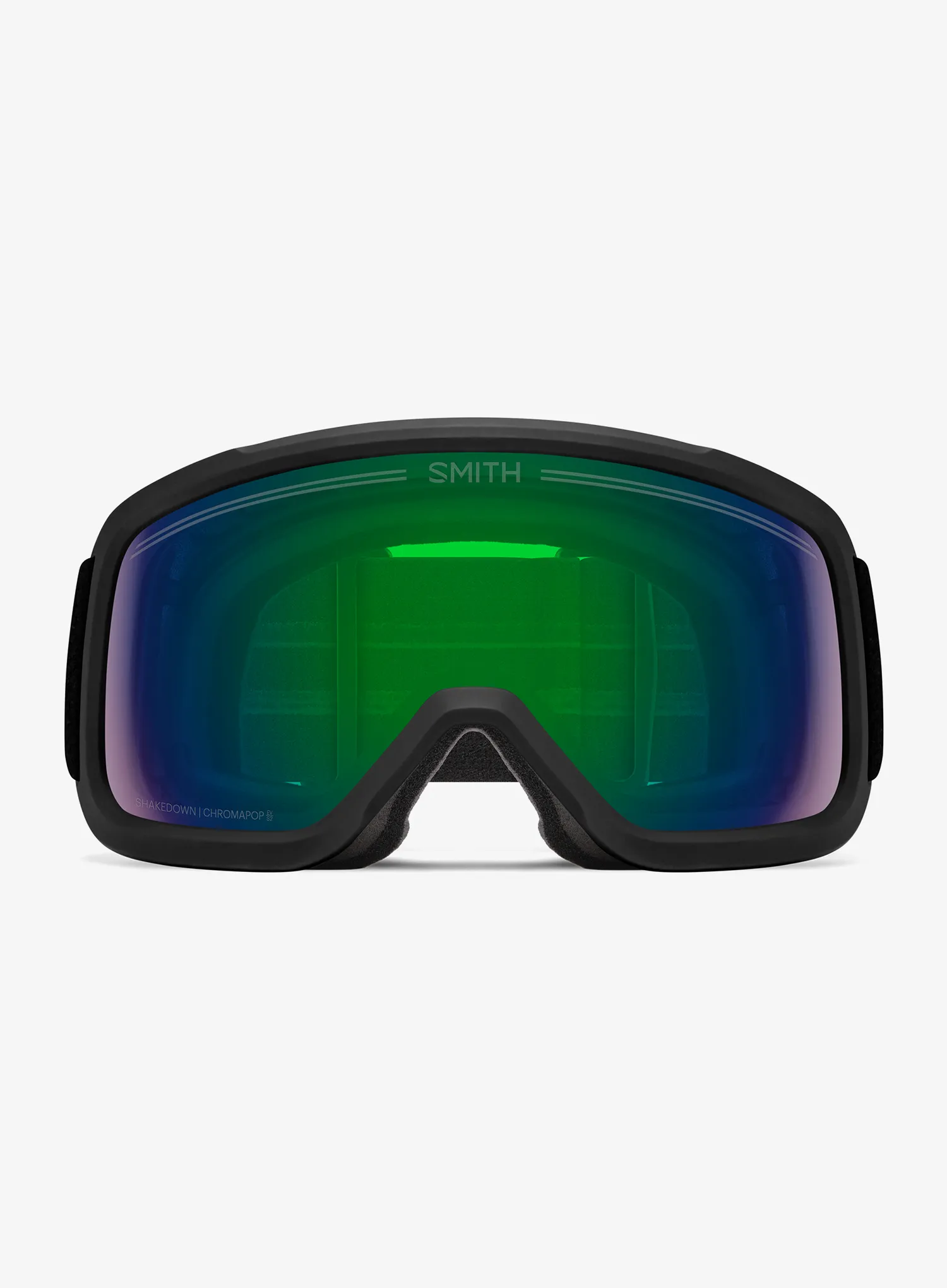 Lyžiarske okuliare Smith Shakedown - black/cp everyday green mirror