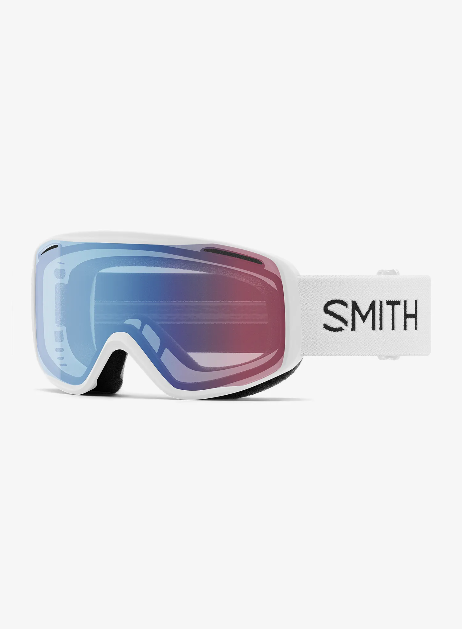 Lyžiarske okuliare Smith Rally - white/photo blue sensor mirror