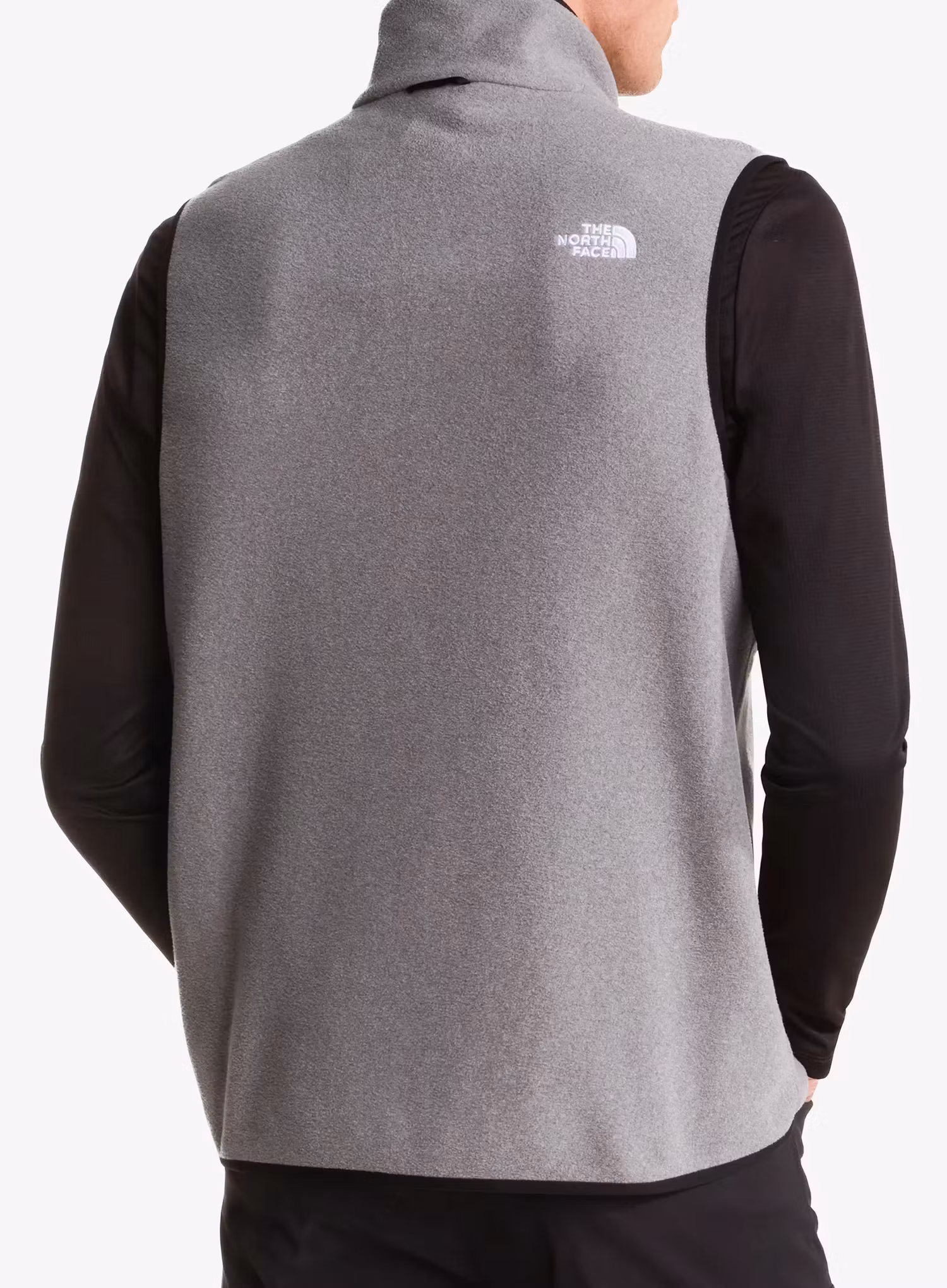 Vesta The North Face Glacier Fleece Vest - mid grey heather