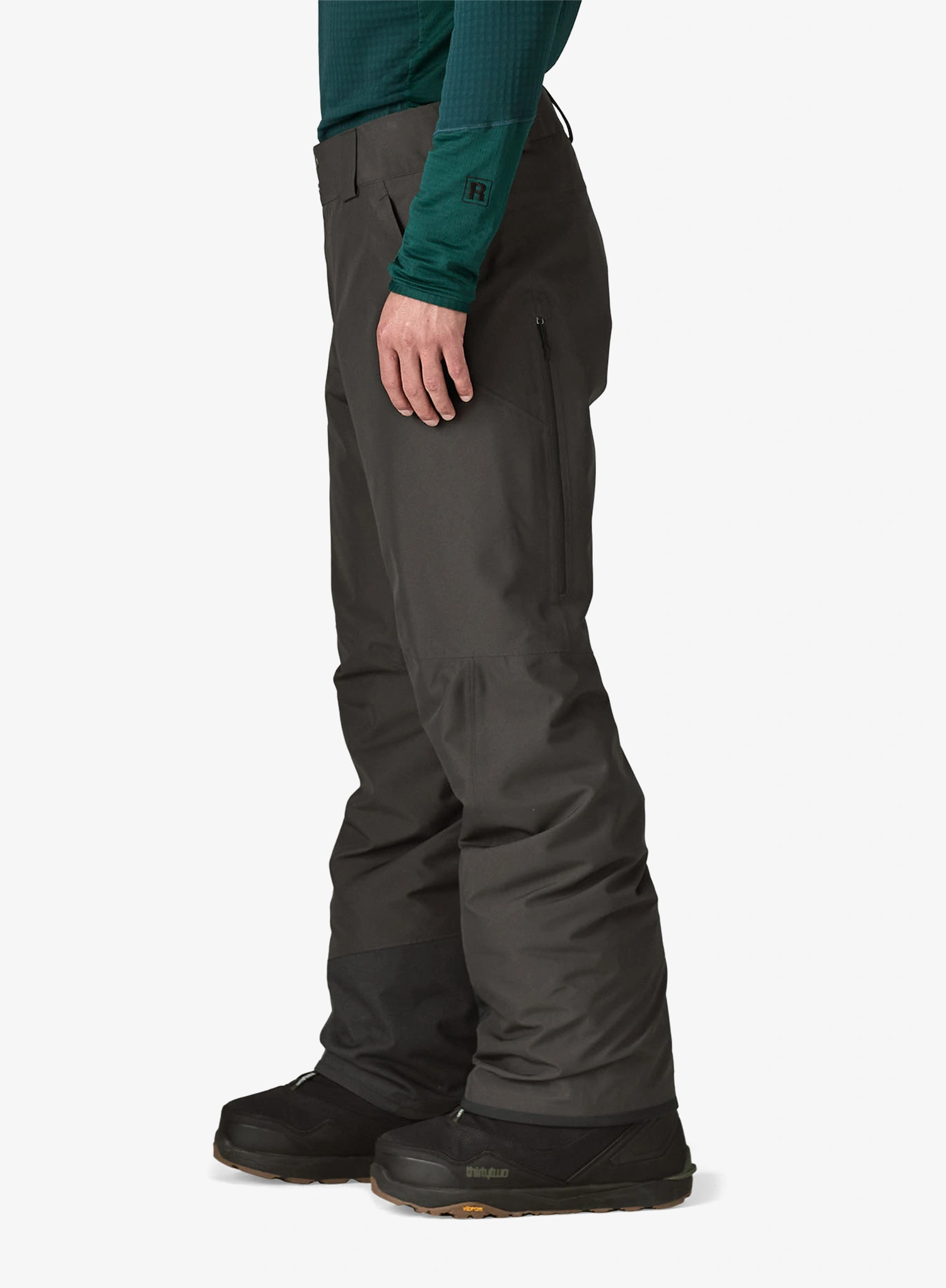 Lyžiarske nohavice Patagonia Insulated Powder Town Pants - black