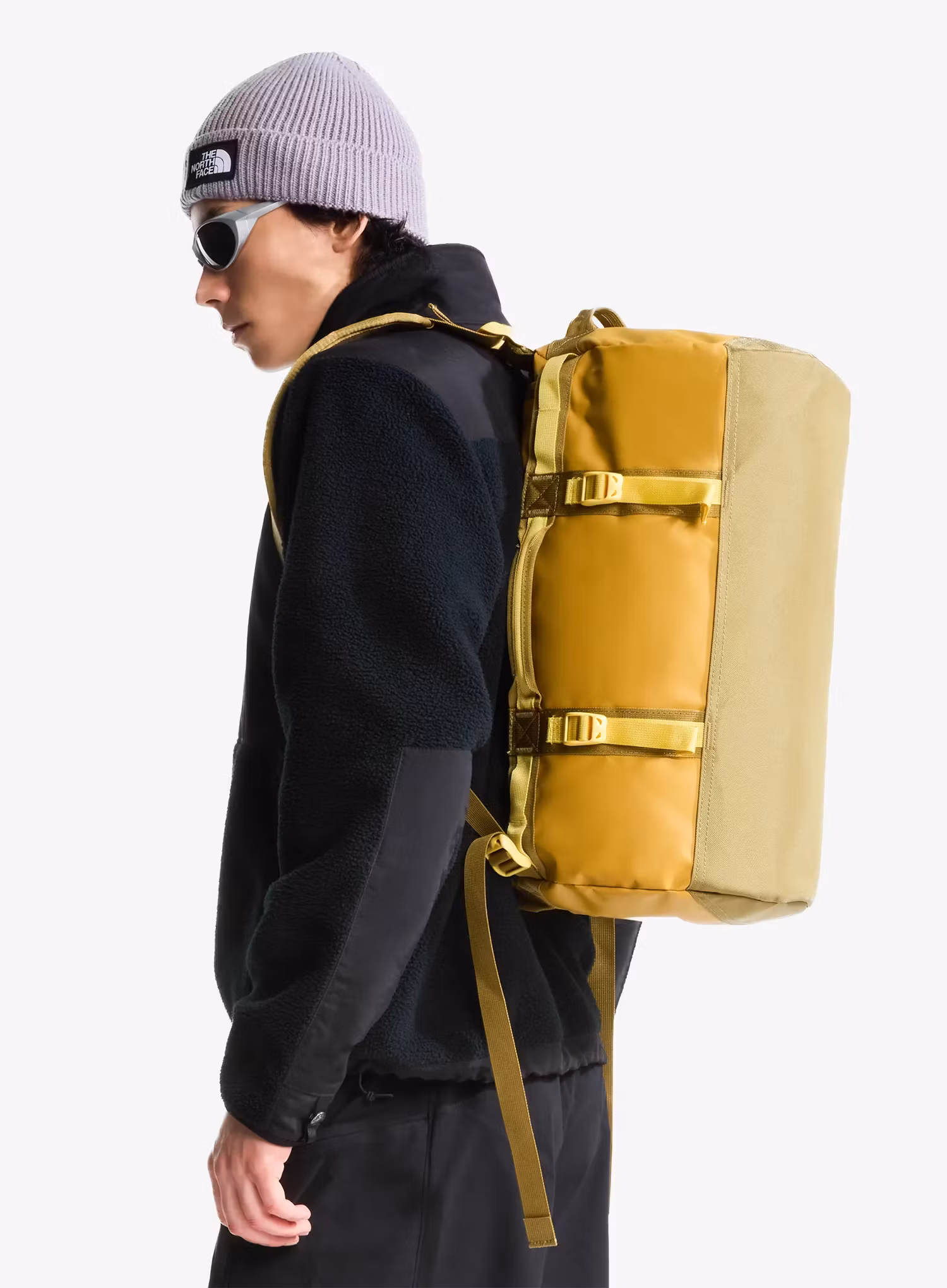 Cestovná taška The North Face Base Camp Duffel XS - tan/cedar/honeye