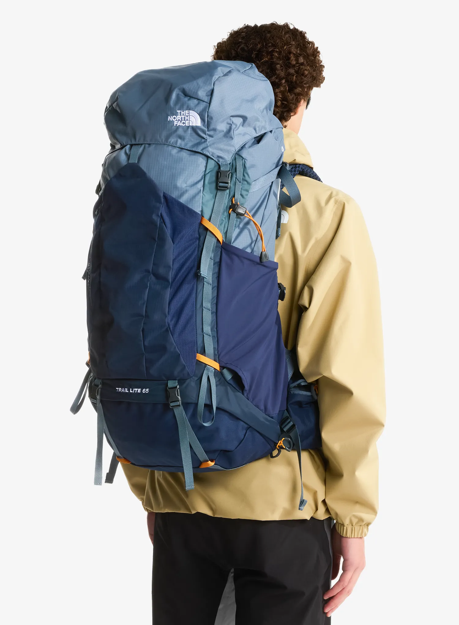 Trekingový batoh The North Face Trail Lite 65 - granite grey/navy