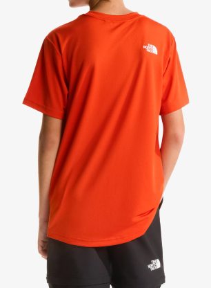 Detské tričko The North Face New 24/7 S/S Tee - lava red