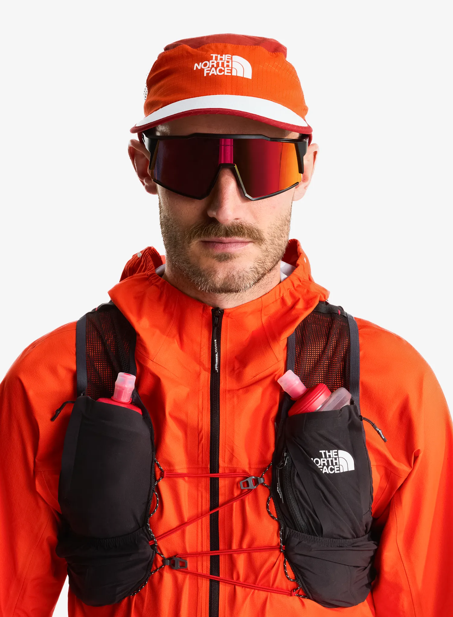 Bežecká čiapka The North Face Summer LT Run Hat - iron/pearl/lava red