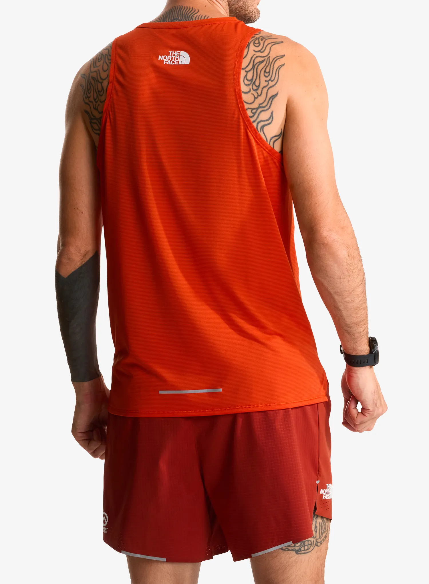 Pánsky top The North Face Summit High Trail Tank - lava red