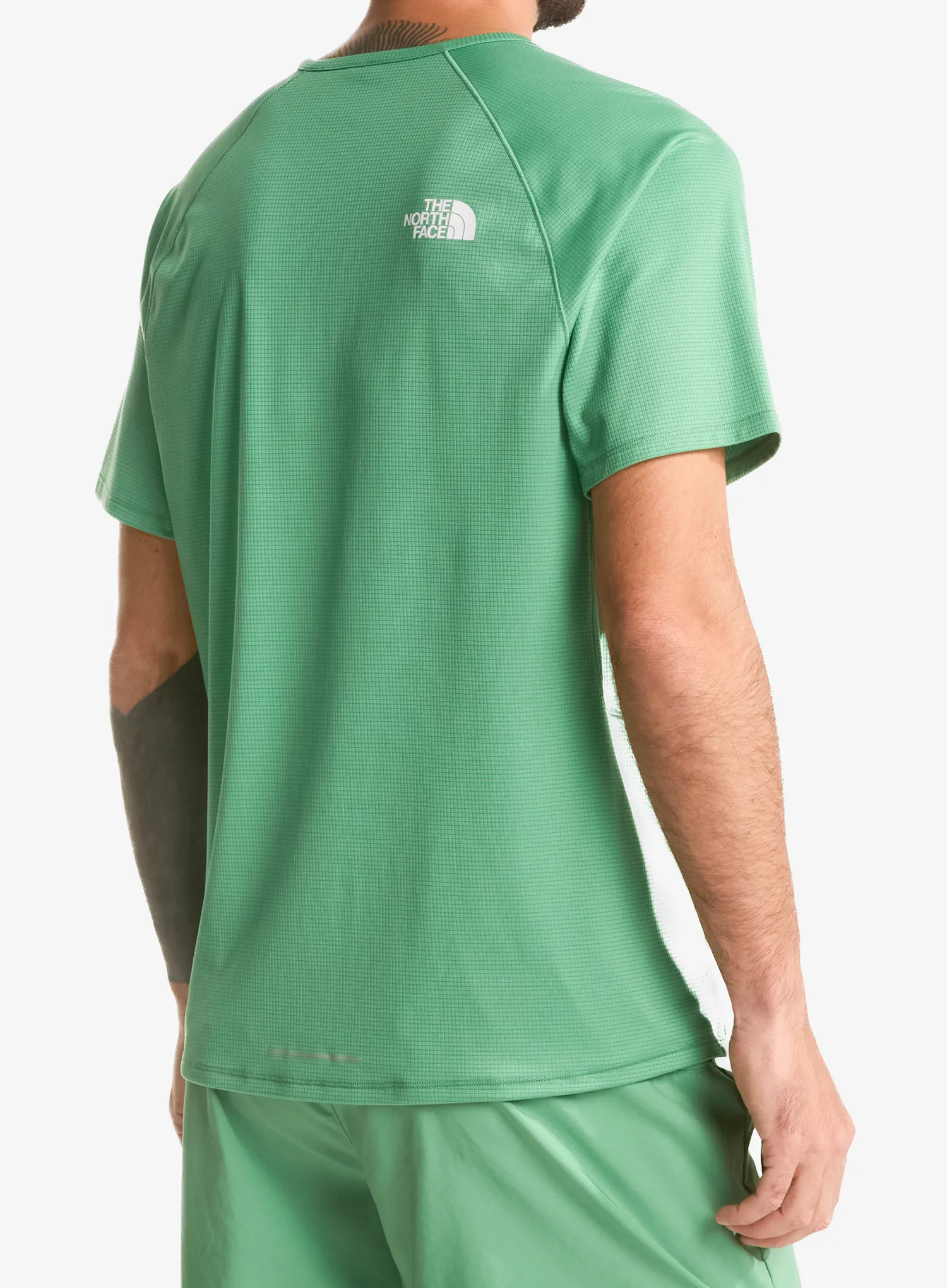 Bežecké tričko The North Face Sunriser S/S - dimmed algae
