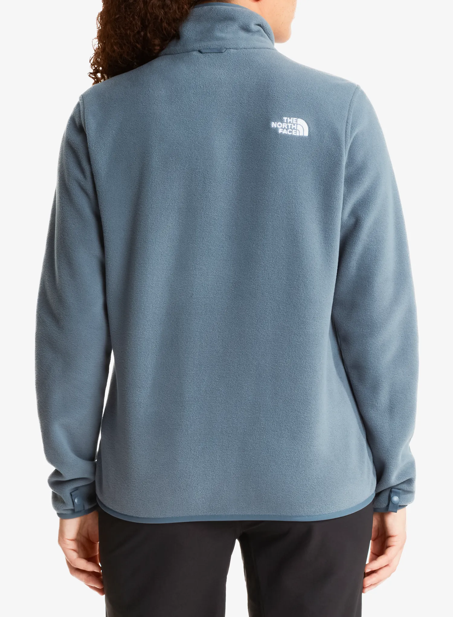 Mikina na zips dámska The North Face Glacier Fleece Jacket - granite grey