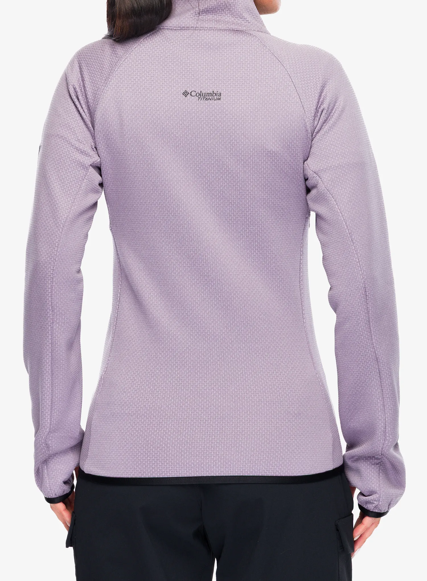 Dámska mikina na zips Columbia Triple Canyon Grid Fleece Full Zip - shale purple