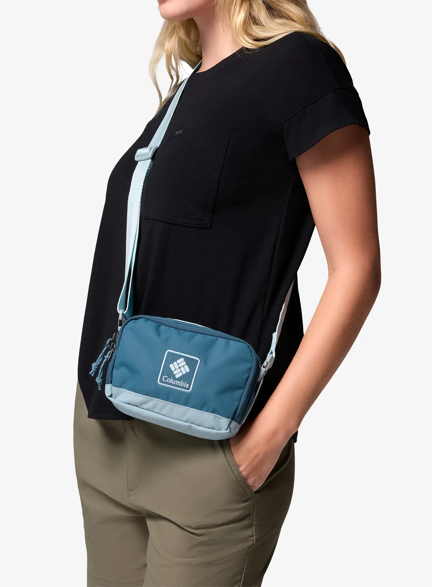 Vrecúško Columbia Trail Traveler Crossbody Bag - everblue/crs blue/marine light