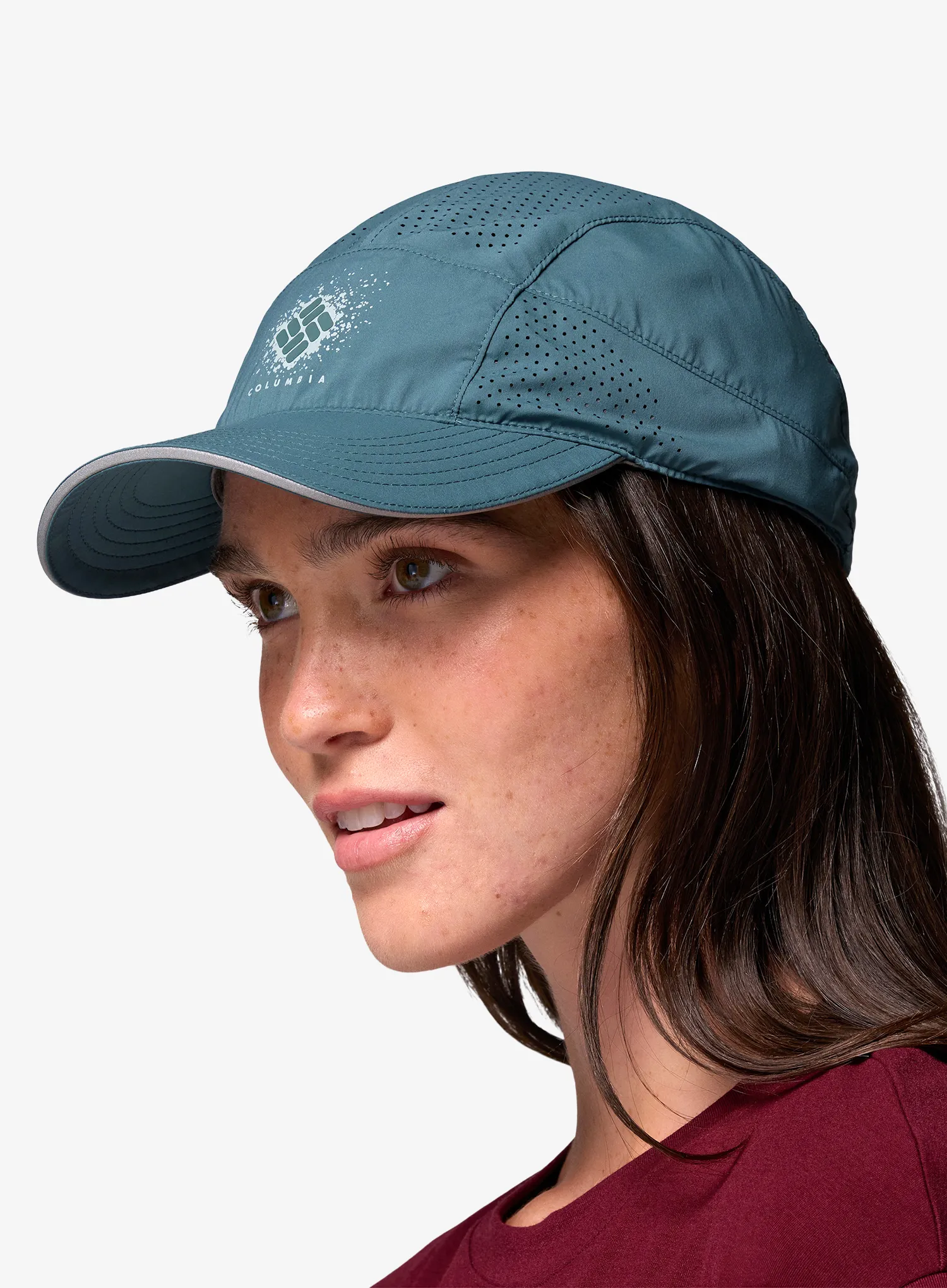 Šiltovka Columbia Speed Trail Ball Cap - everblue/gem splatter