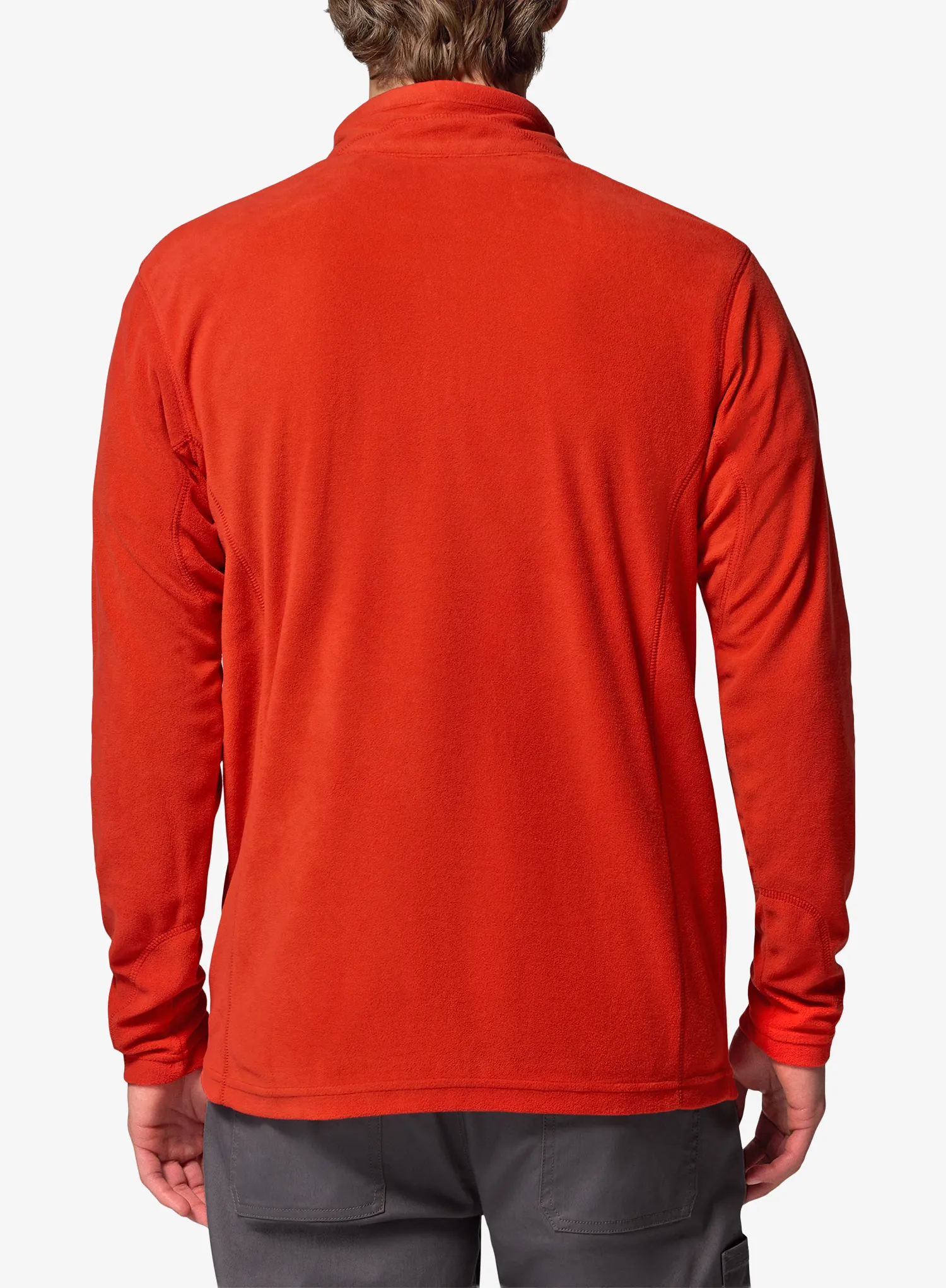Flísová mikina Columbia Klamath Range II 1/2 Zip - super sonic