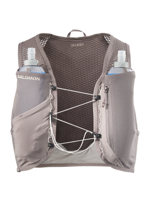 Bežecká vesta Salomon Active Skin 4 Grvl Set - iron/silver cloud