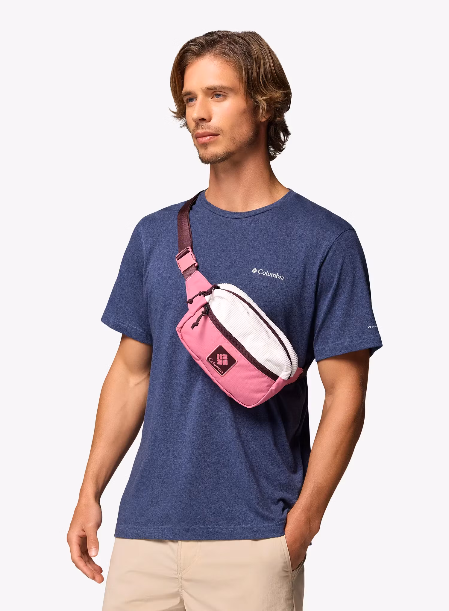 Ľadvinka Columbia Trail Traveler Hip Pack - sea salt/rosette/moonvista