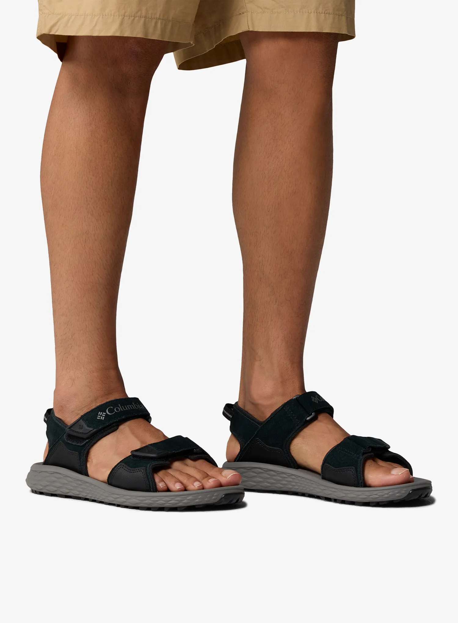 Turistické sandále Columbia Konos Hiker 2-Strap - black/titanium ii
