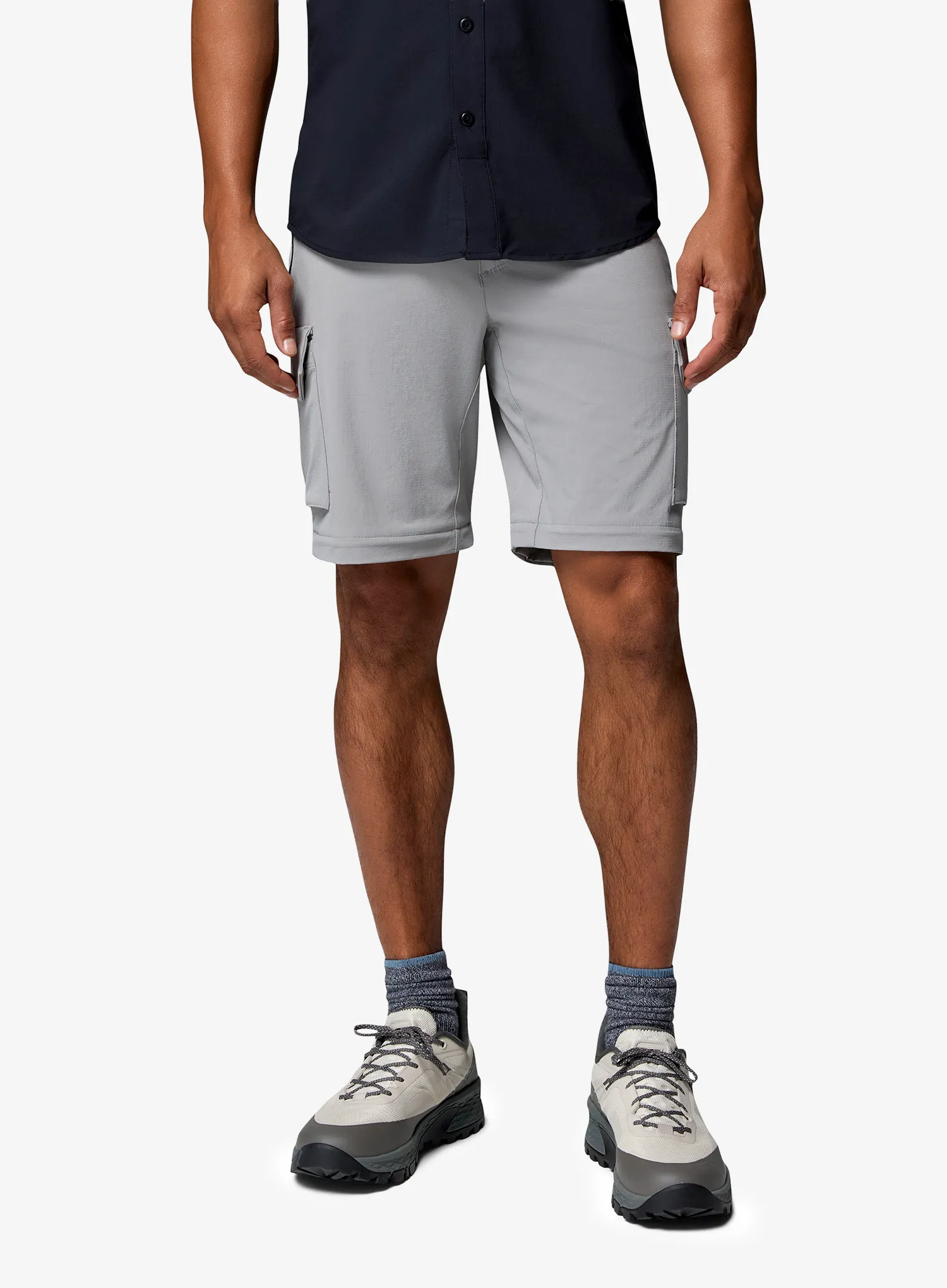 Turistické nohavice Columbia Silver Ridge Elite Convertible Pant - ti titanium