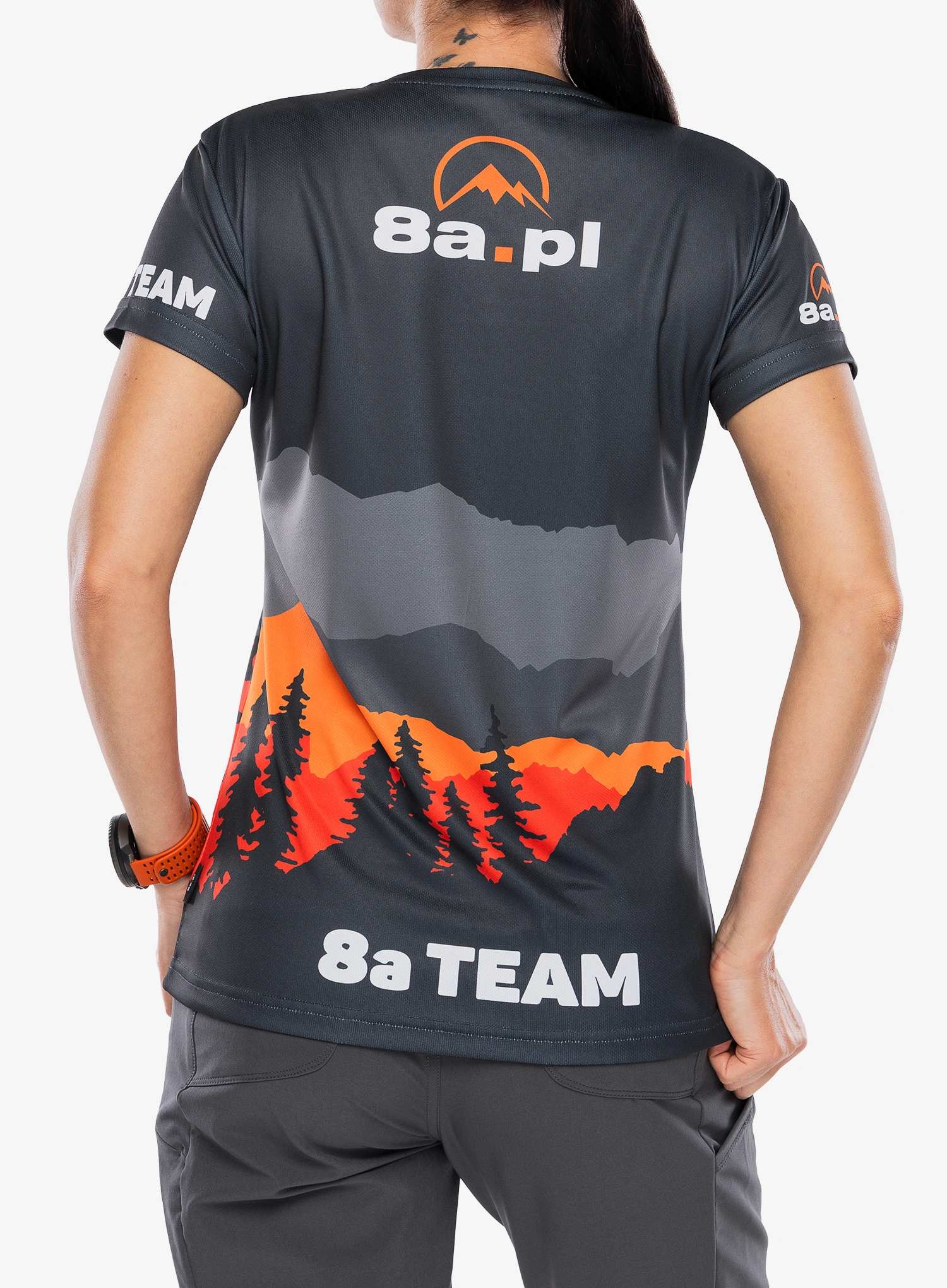 Tričko s potlačou dámske 8a Team - full print
