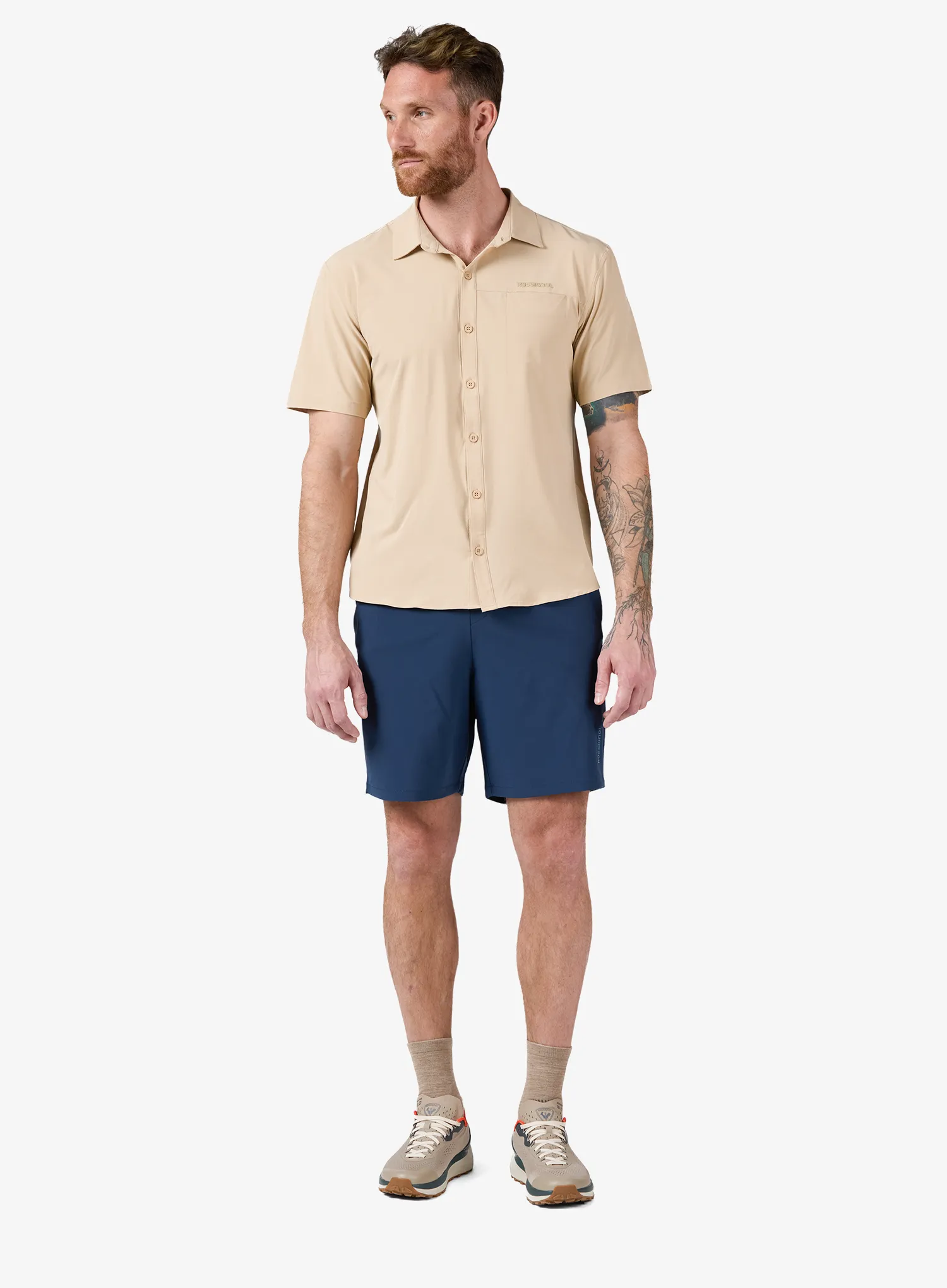 Kraťasy pánske Rossignol Sidelhorn Short 7in - dark navy