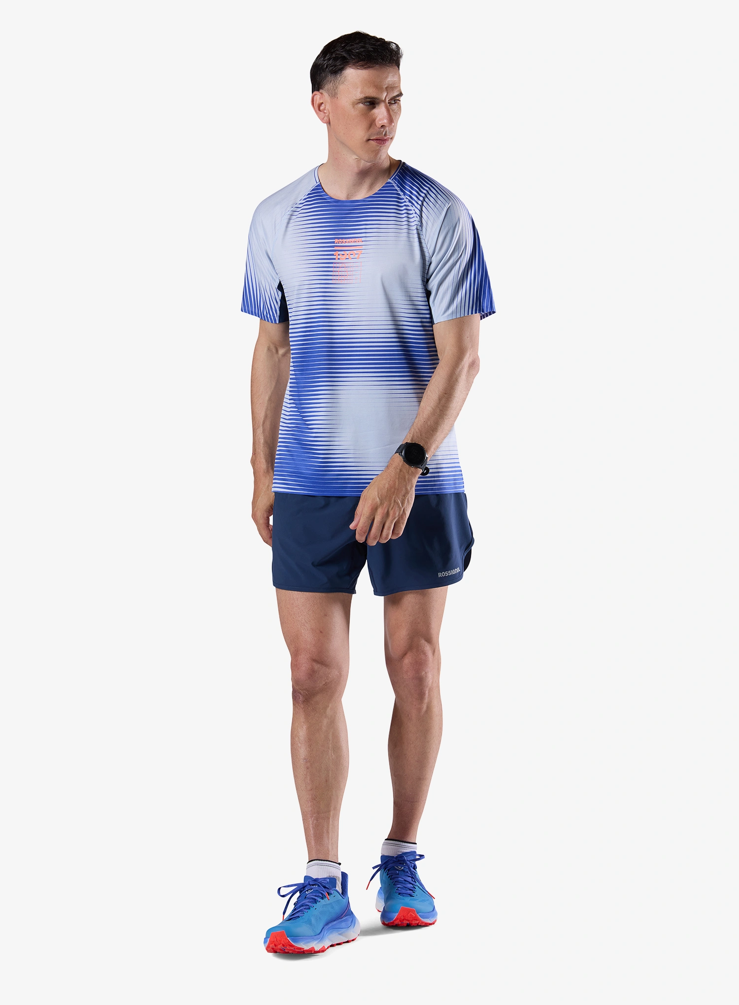 Bežecké kraťasy Rossignol Sapa Short 5in - dark navy