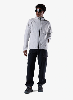 Bunda do dažďa Rossignol Rainproof 2.5L Shell Jacket - light grey