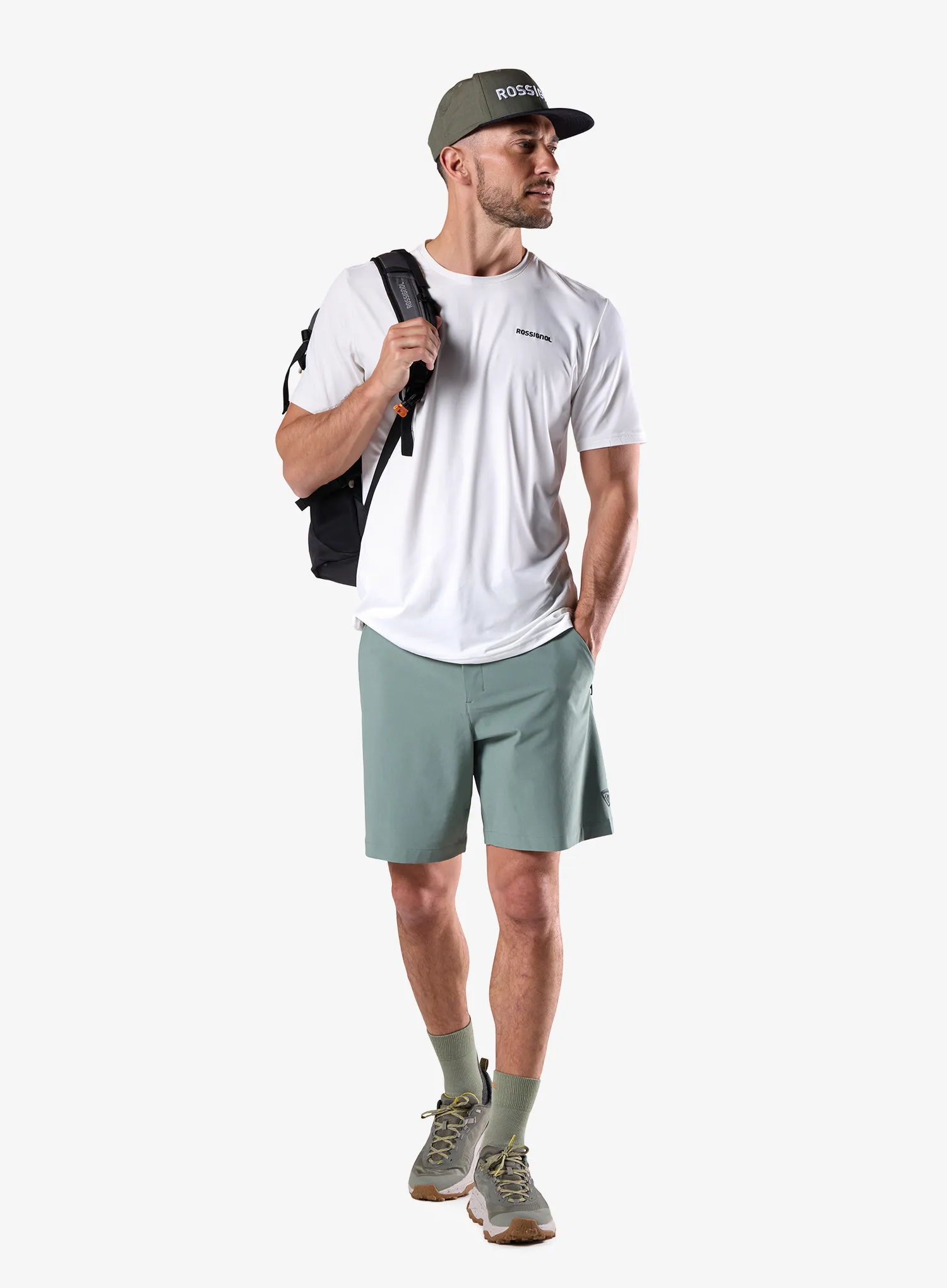 Tričko Rossignol Graphic Active Tee - white