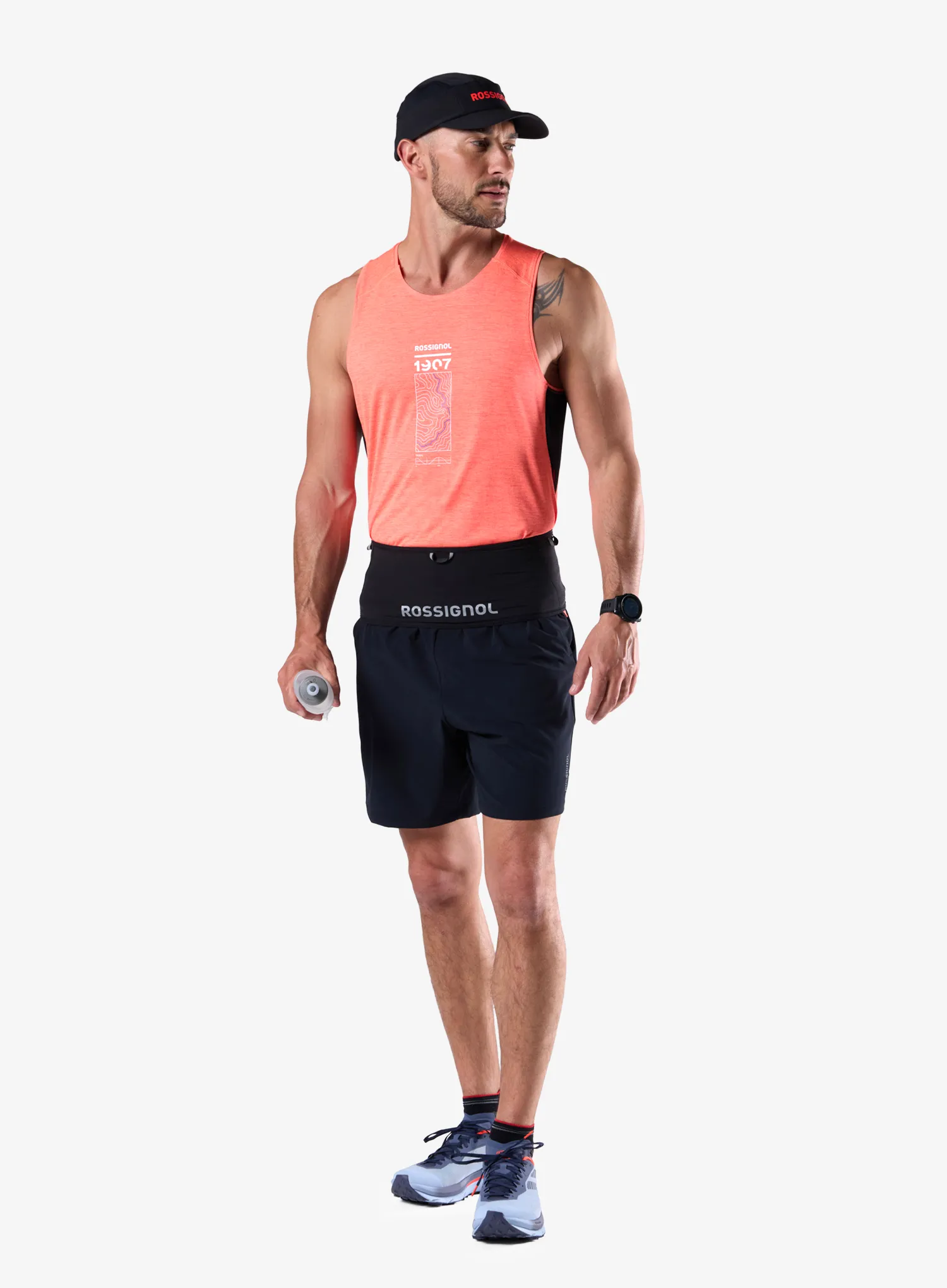 Pánsky top Rossignol Sapa Ultra Tank - neon red