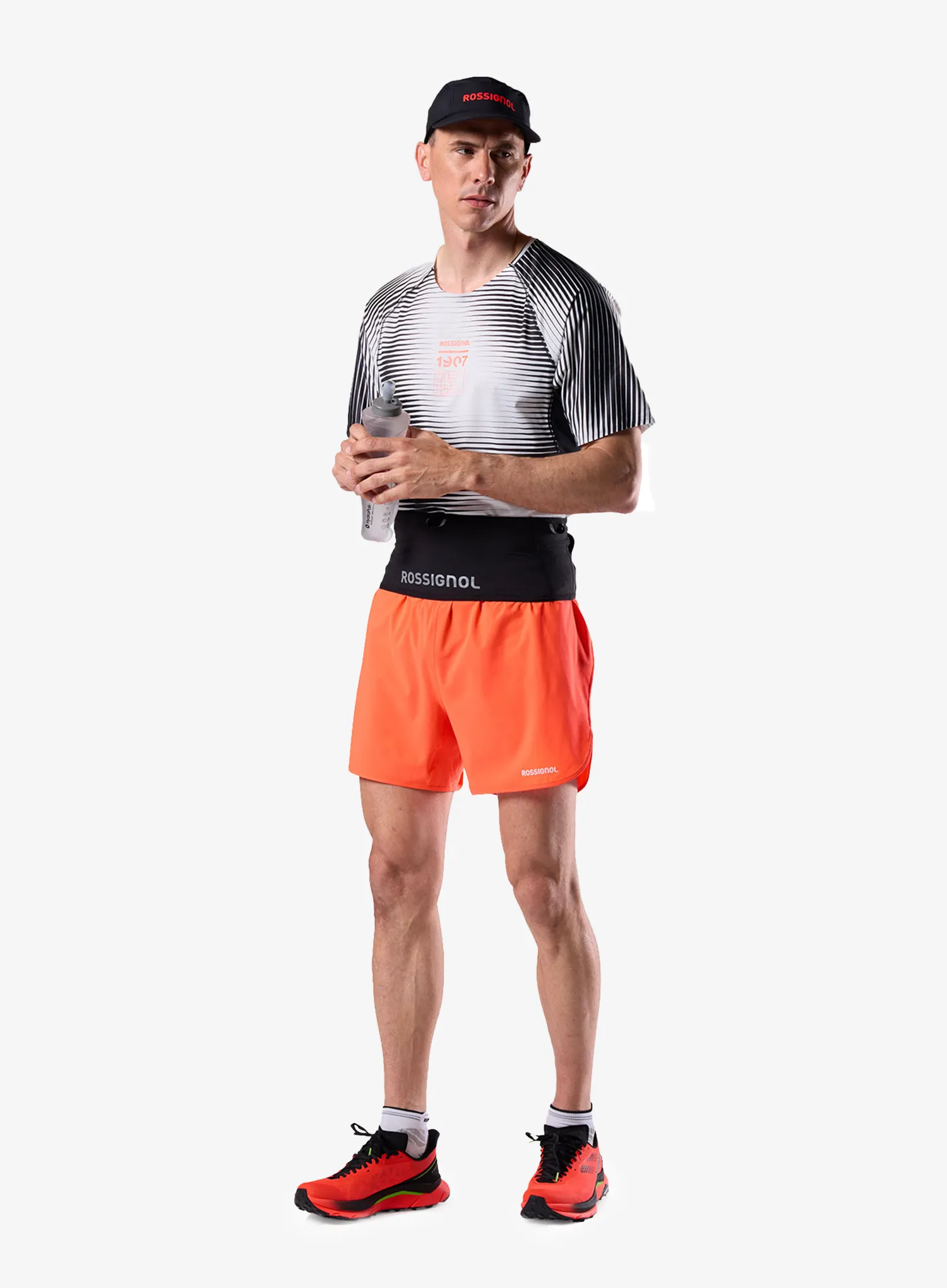 Tričko Rossignol Sapa Ultra Tee - black line fogg