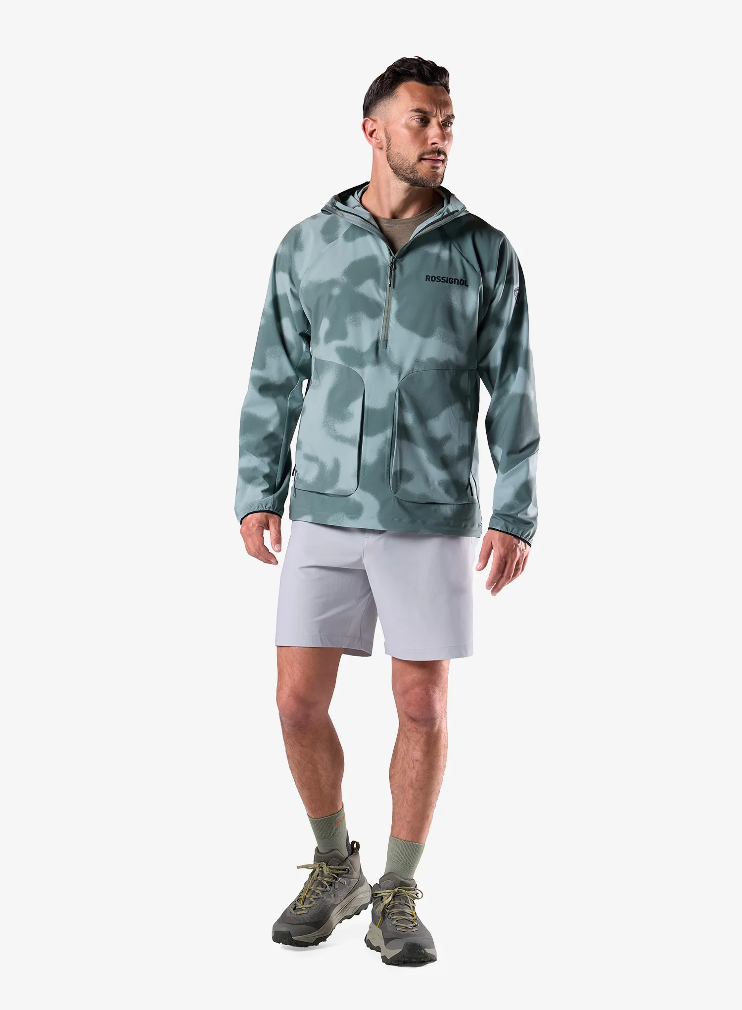 Turistické kraťasy Rossignol Stretch Chino Short 7in - light grey