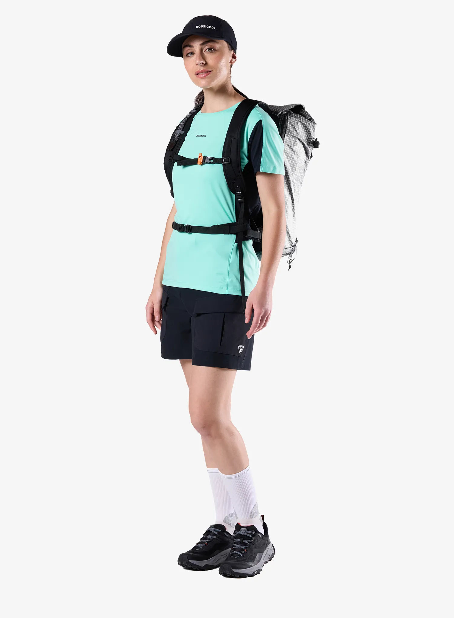 Turistické kraťasy dámske Rossignol Hiking Cargo Short 5in - black