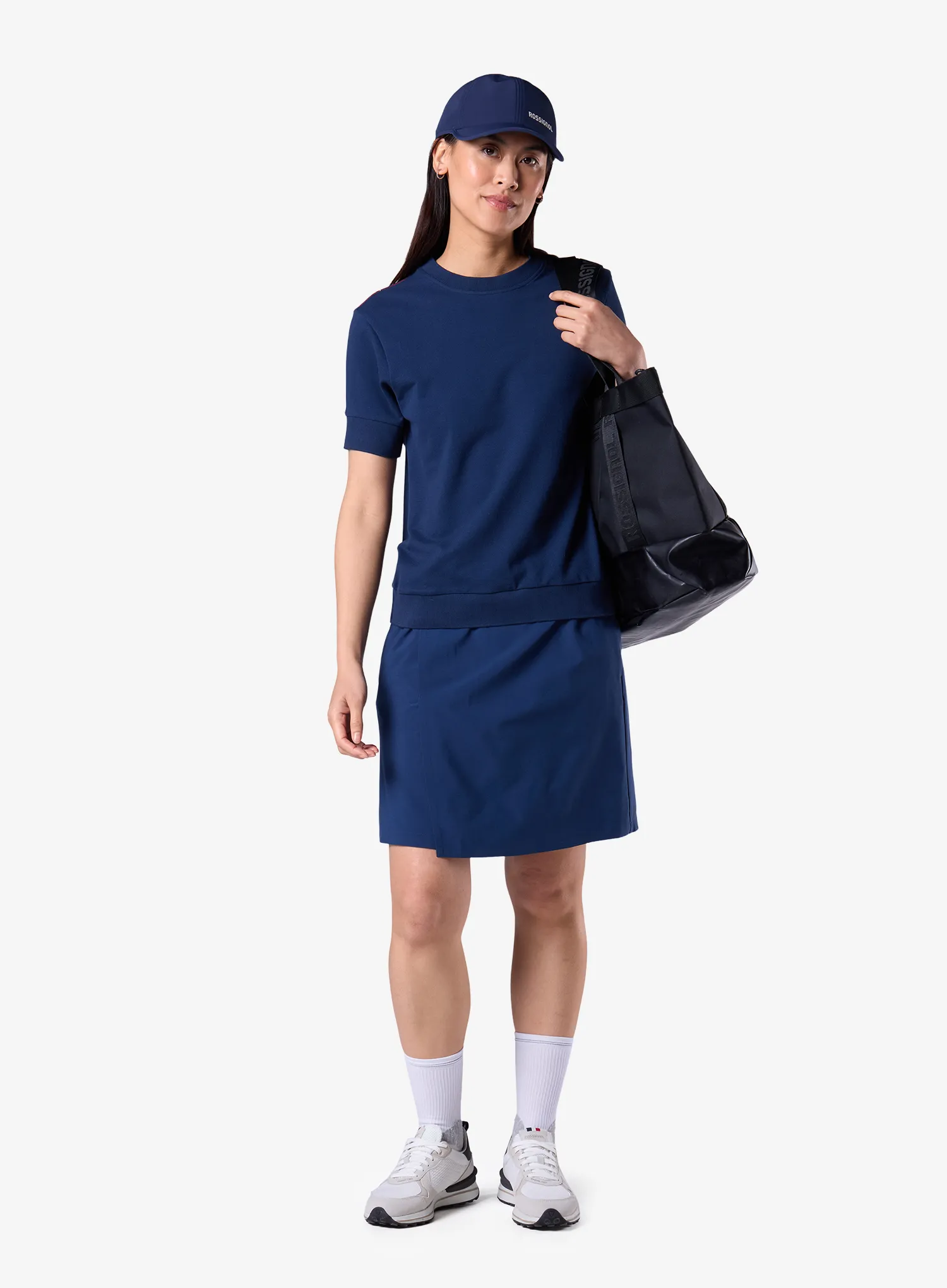 Bavlnené tričko dámske Rossignol Piquein Tee - dark navy