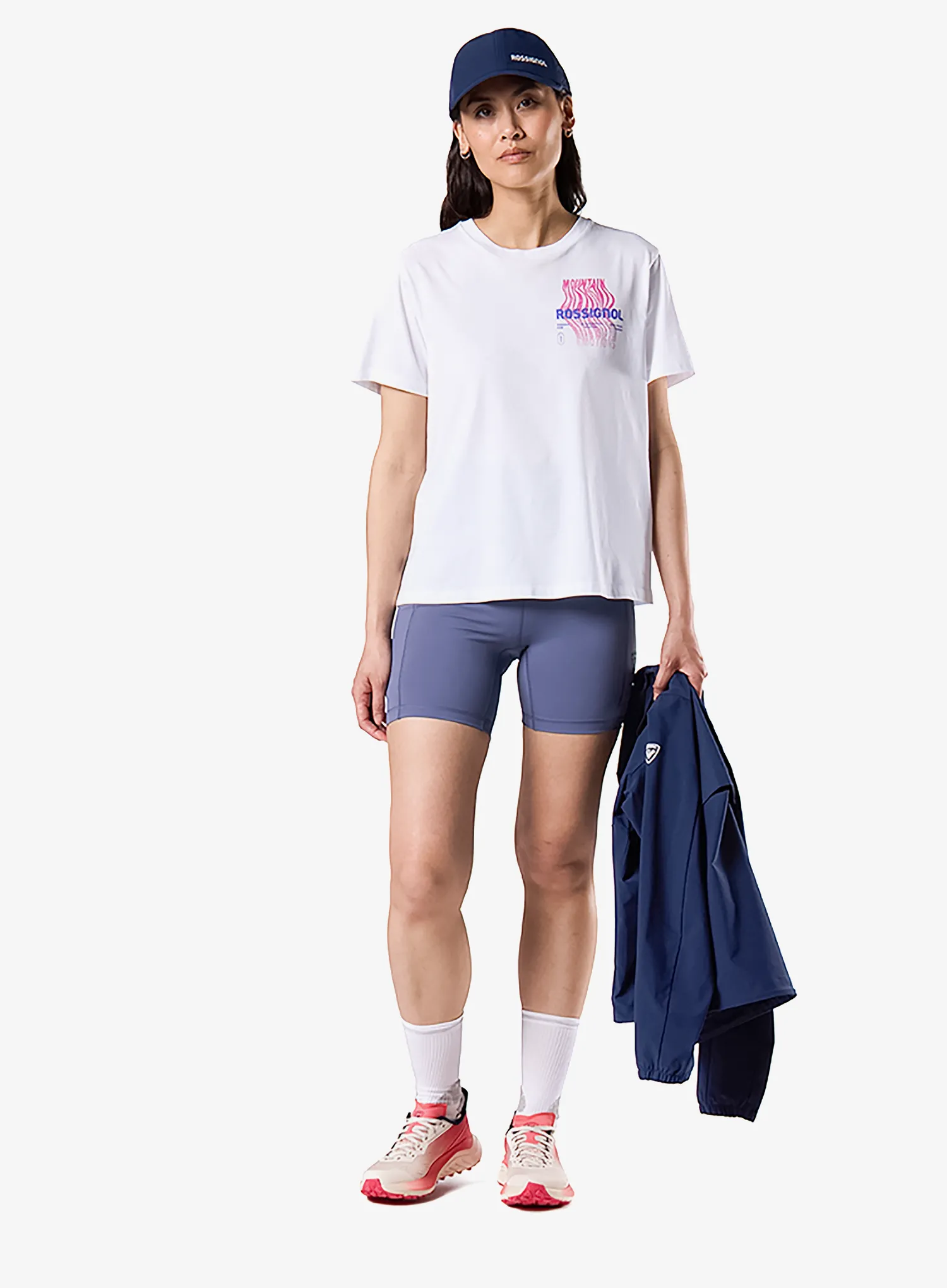 Tričko s potlačou dámske Rossignol Graphic Waterfall Tee - white/white