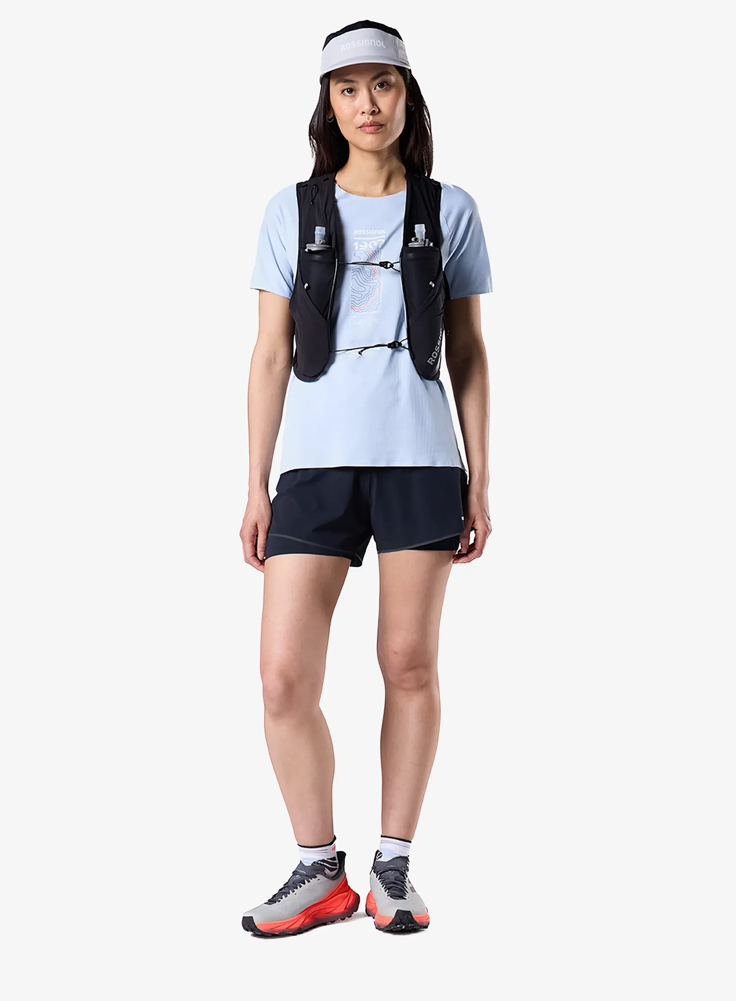 Bežecké tričko dámske Rossignol Sapa Ultra Tee - blue aura