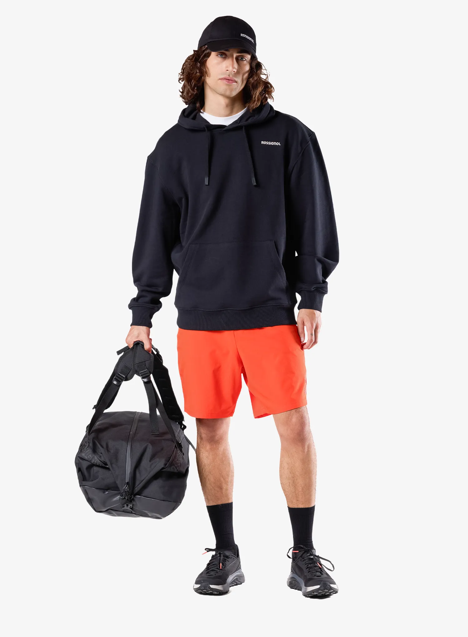 Mikina s kapucňou Rossignol Waterfall Hoodie - black