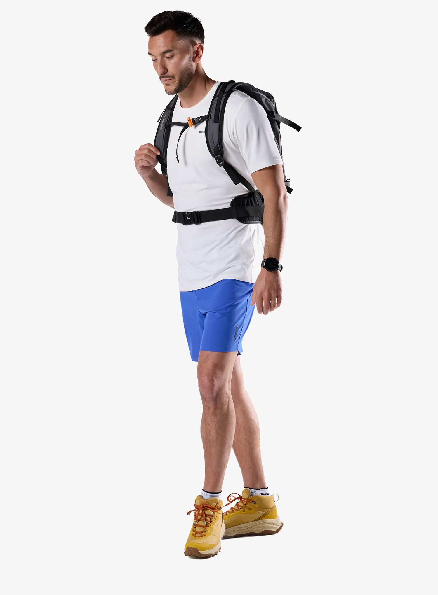 Bežecké kraťasy Rossignol Sidelhorn Short 7in - dazzle blue