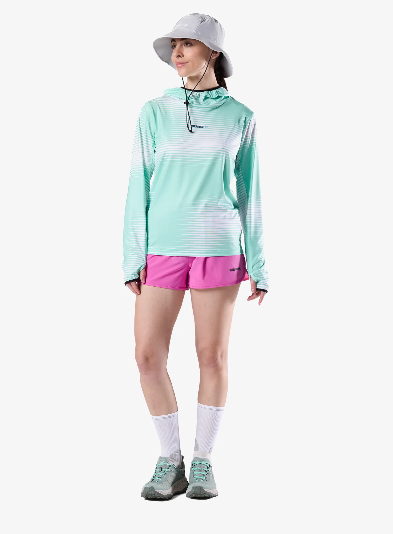 Kraťasy dámske Rossignol Sidelhorn Short 3in - electric fuchsia