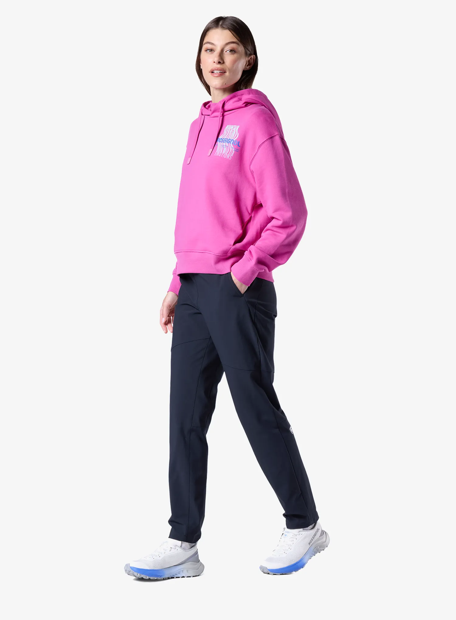 Turistické nohavice dámske Rossignol Pull-On Pant - black/black