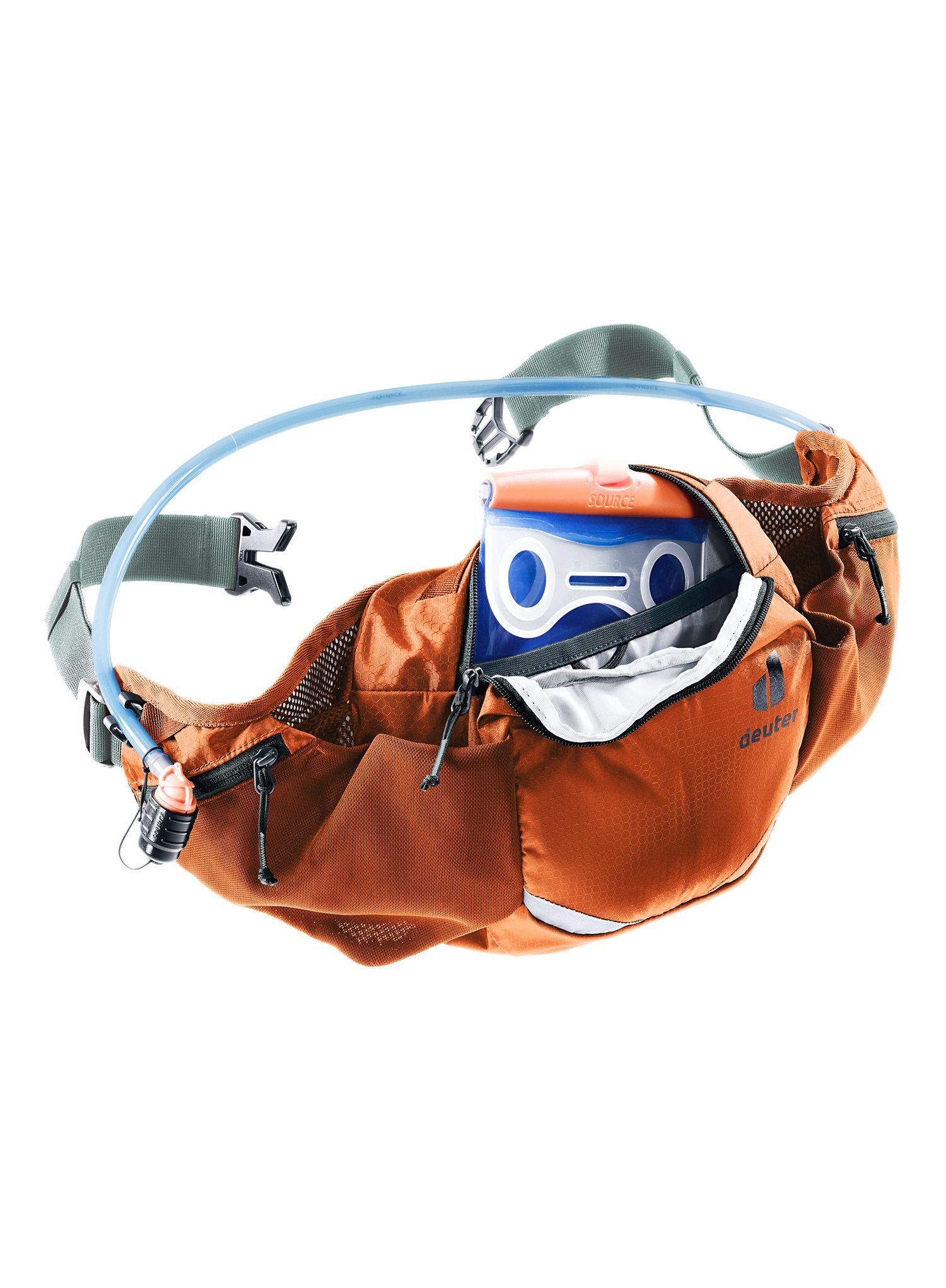 Ľadvinka Deuter Pulse 3 - chestnut/teal