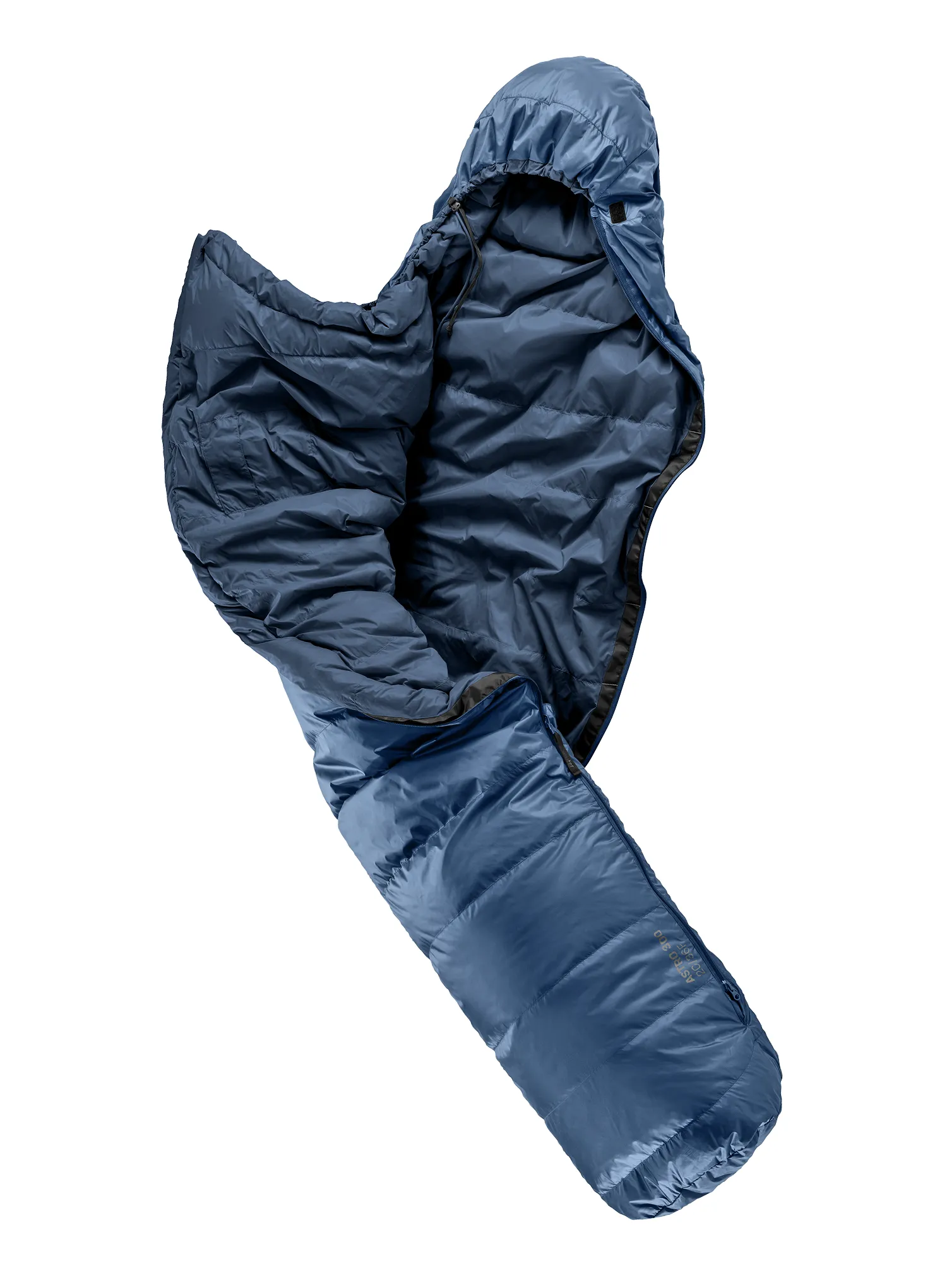 Páperový spacák Deuter Astro 300 (185 cm) - marine/ink