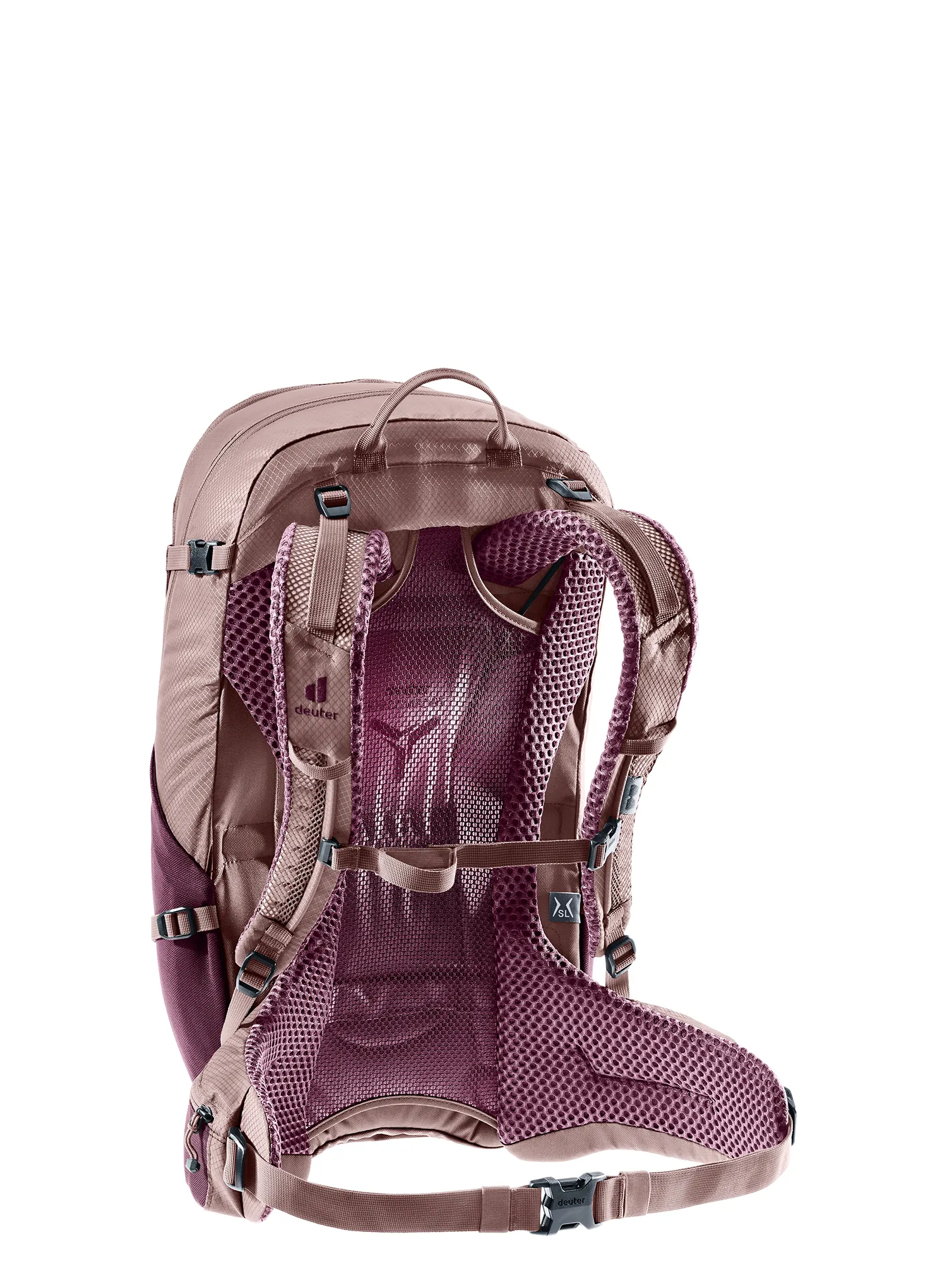 Dámsky turistický batoh Deuter Futura 25 SL - cassis/ashrose