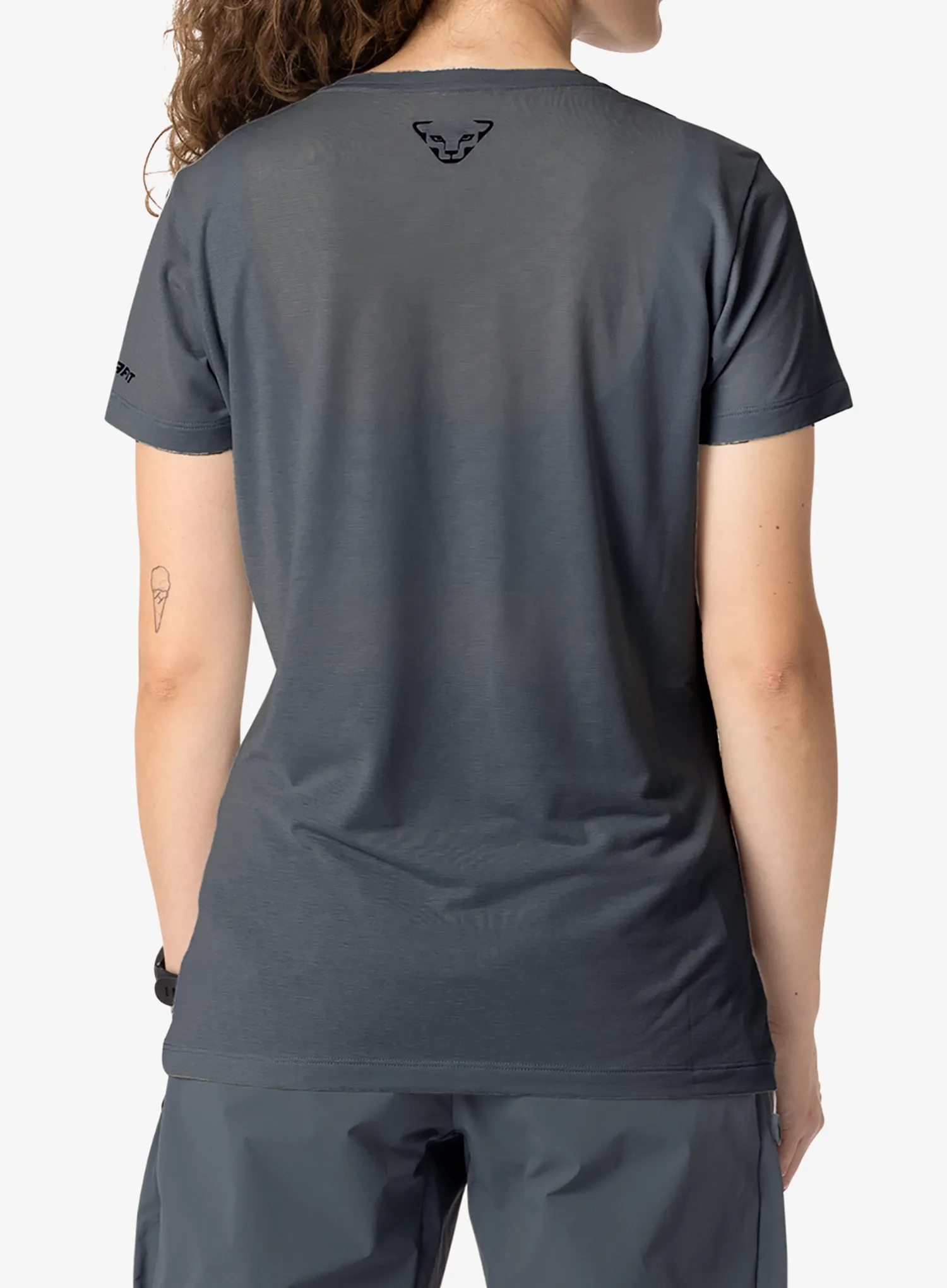 Dámske tričko Dynafit Transalper Graphic S/S Tee - cinder/cinder