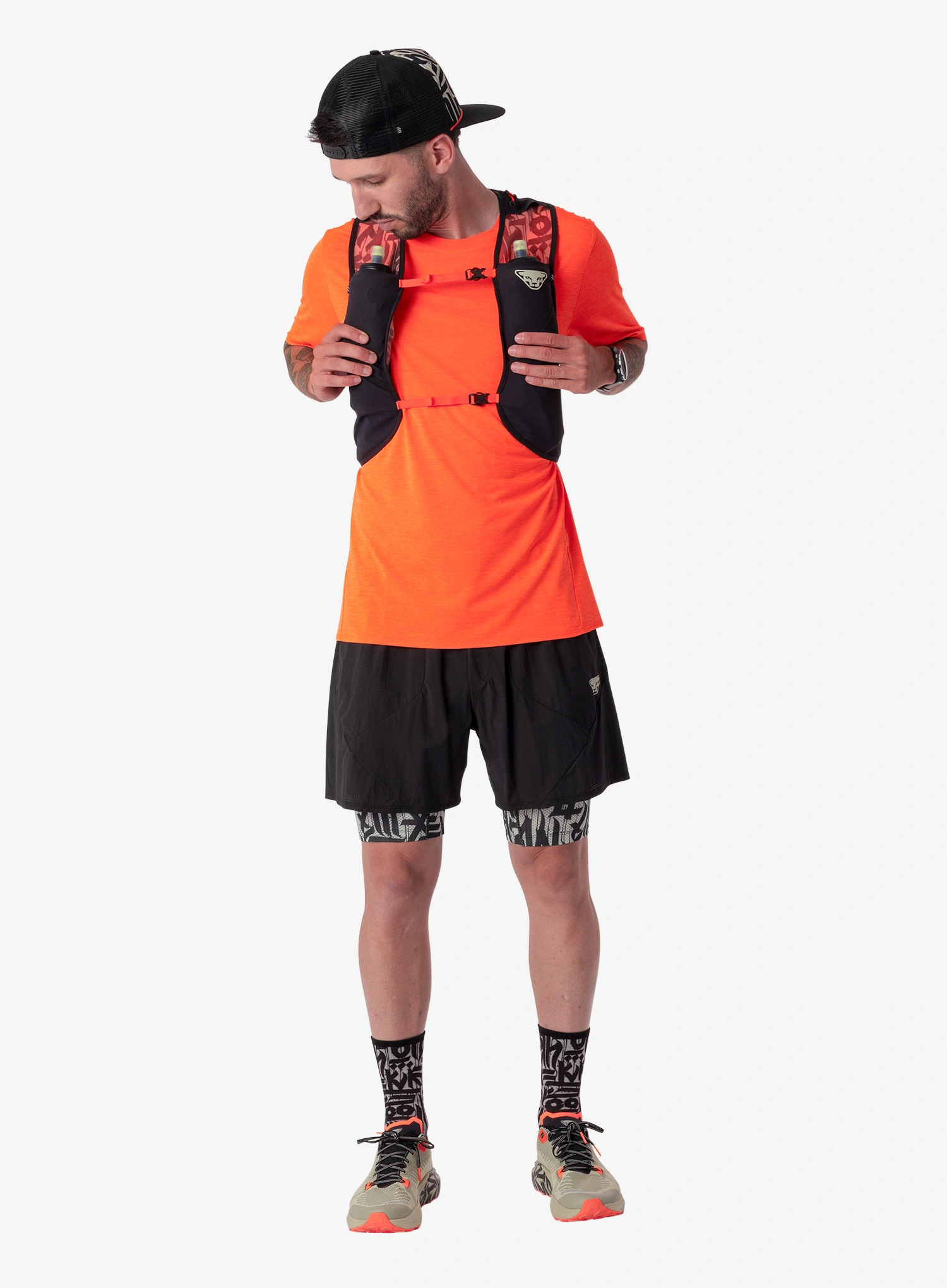 Bežecká vesta Dynafit Trail 6 Vest - black out