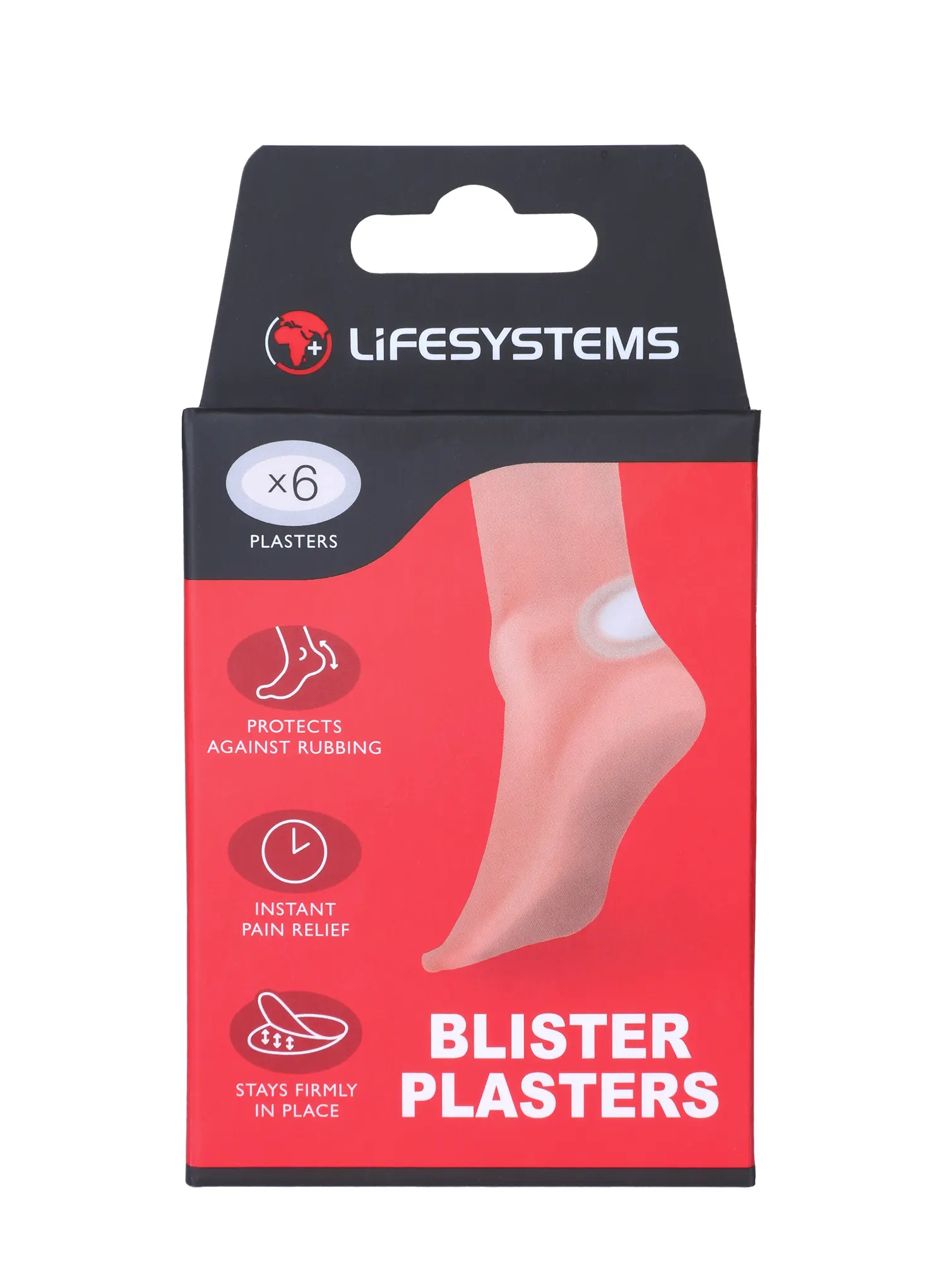 Náplasti na kurie oká Lifesystems Blister Plasters 6 Pack - nude