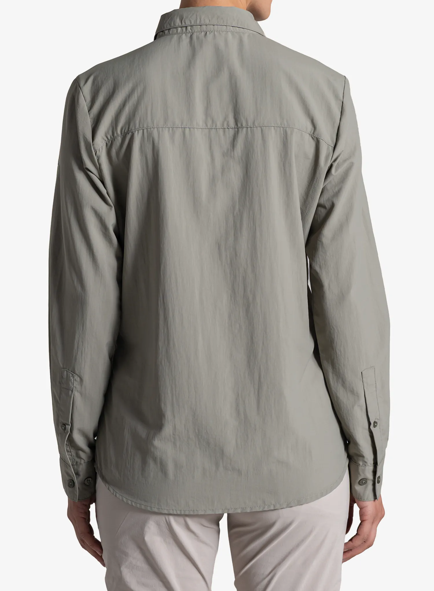 Košeľa proti komárom dámska Craghoppers NosiLife Loukkos Long Sleeved Shirt - vert