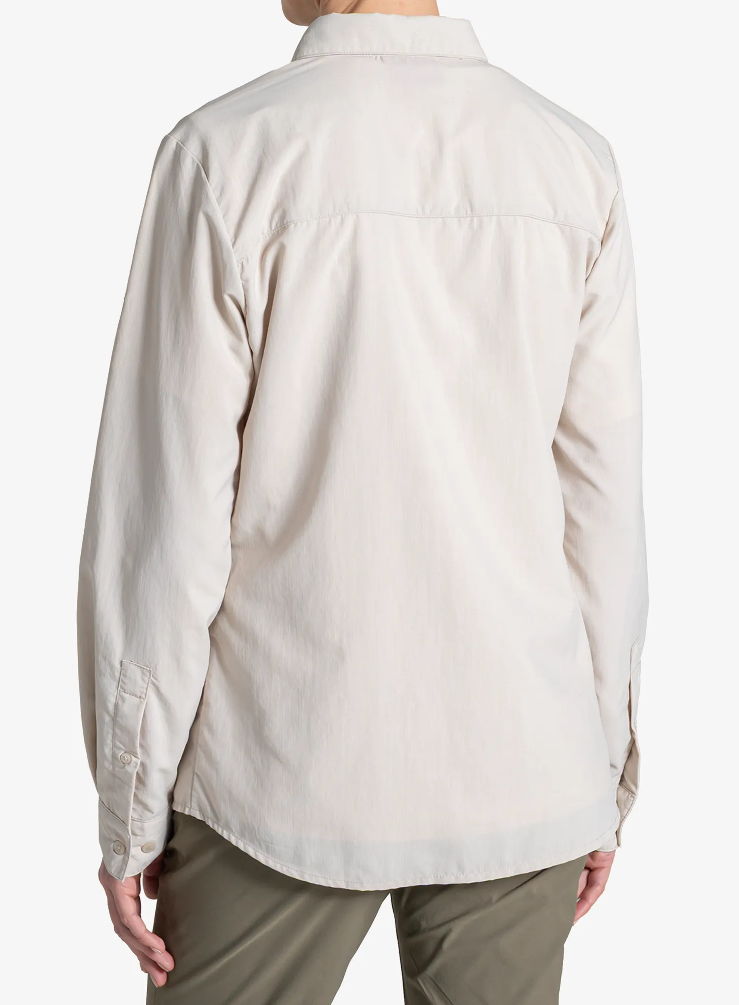 Košeľa proti komárom dámska Craghoppers NosiLife Loukkos Long Sleeved Shirt - oyster