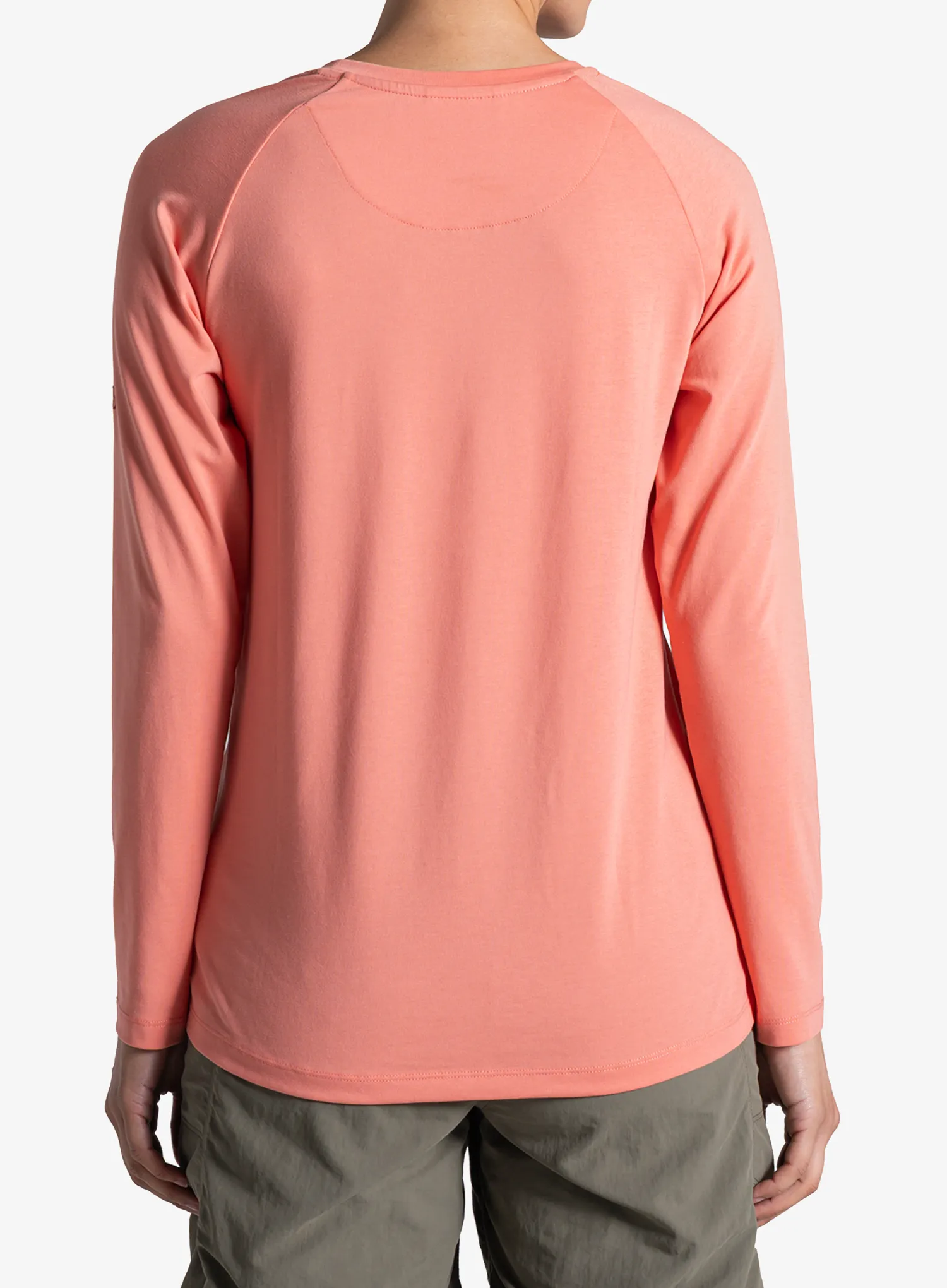Mikina dámska Craghoppers NosiLife Nour Long Sleeved T-Shirt - spiced apricot