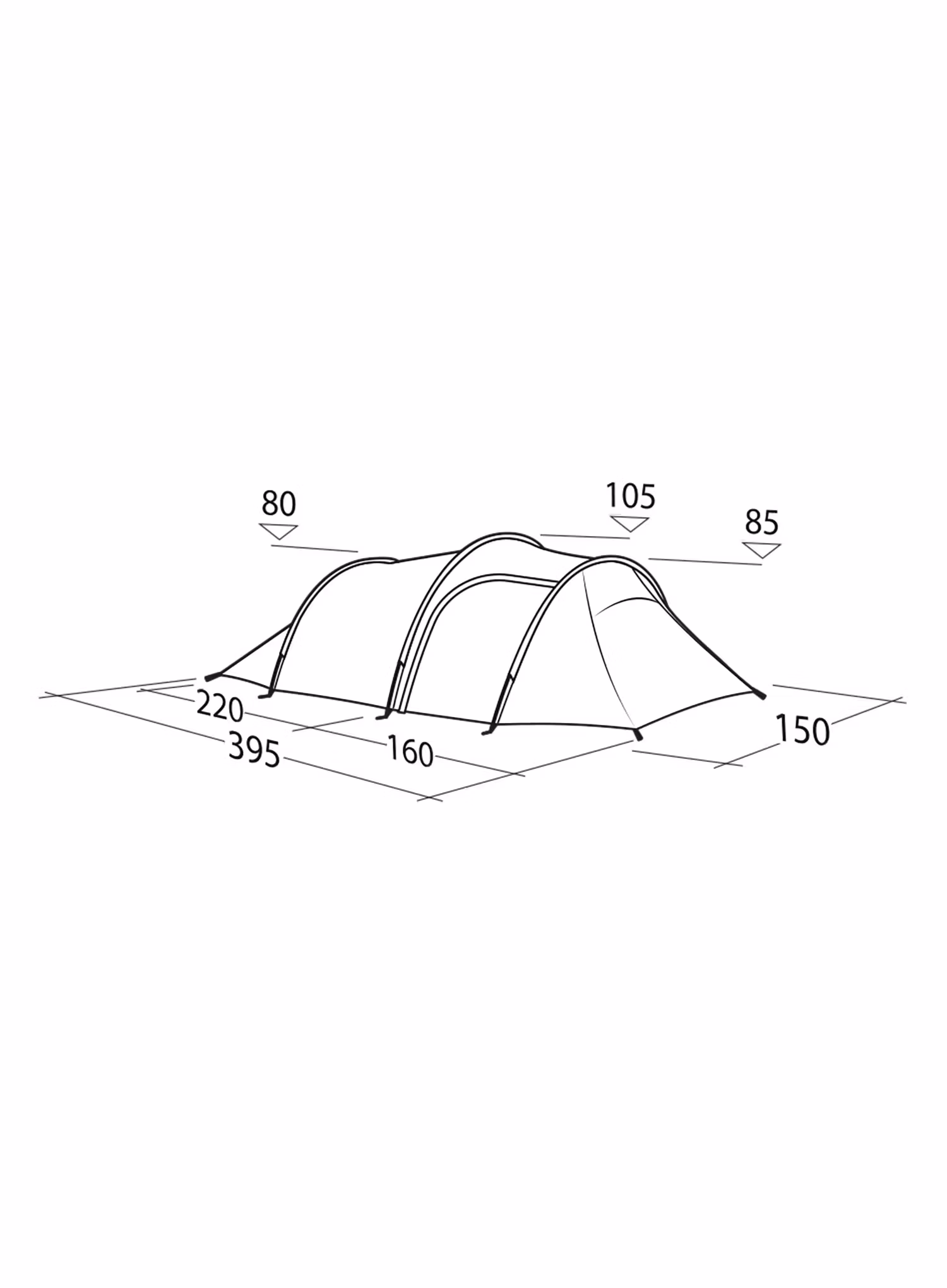 Stan pre dve osoby Robens Voyager 2 Exp - green